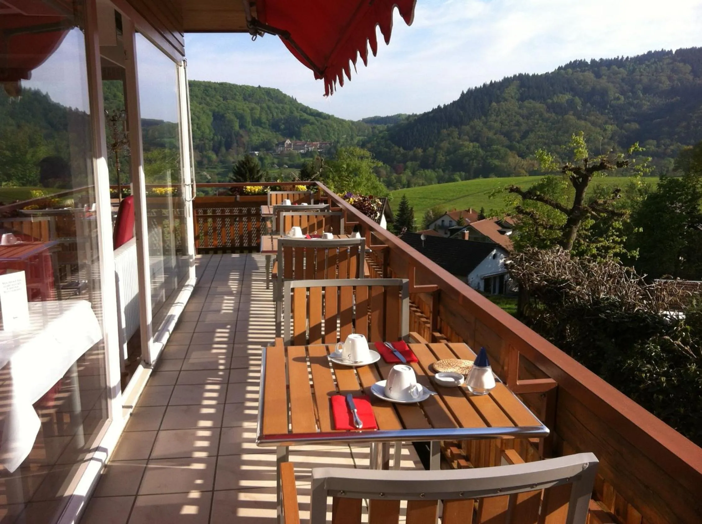 Balcony/Terrace in Hotel Neuenfels