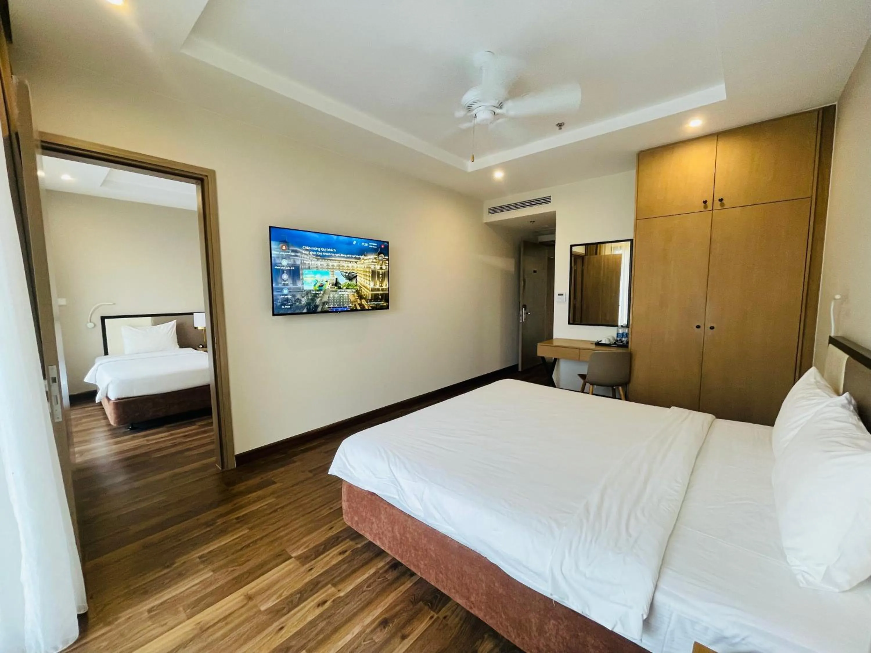 Bed in Vinholidays Fiesta Phu Quoc