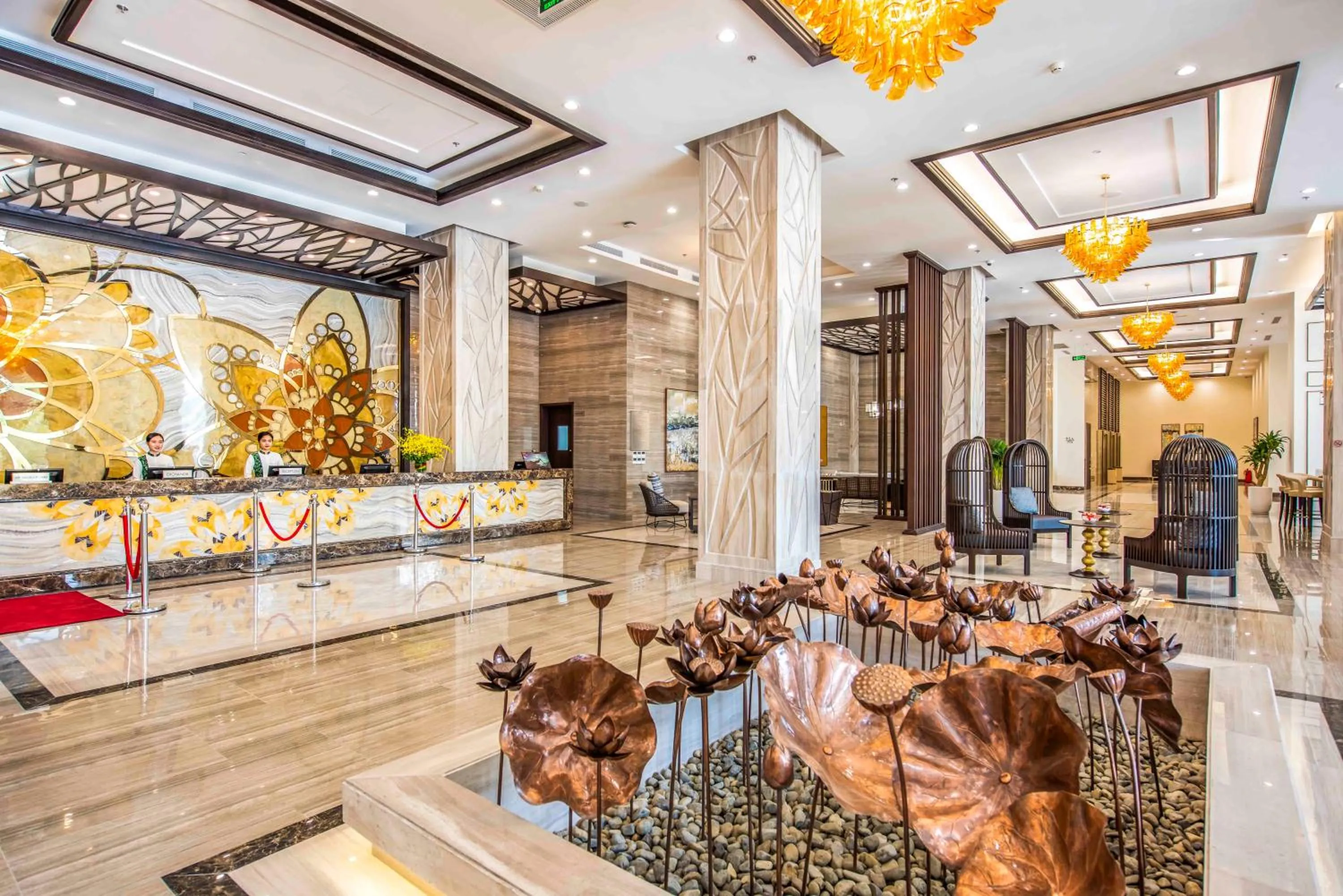 Lobby or reception in Vinholidays Fiesta Phu Quoc