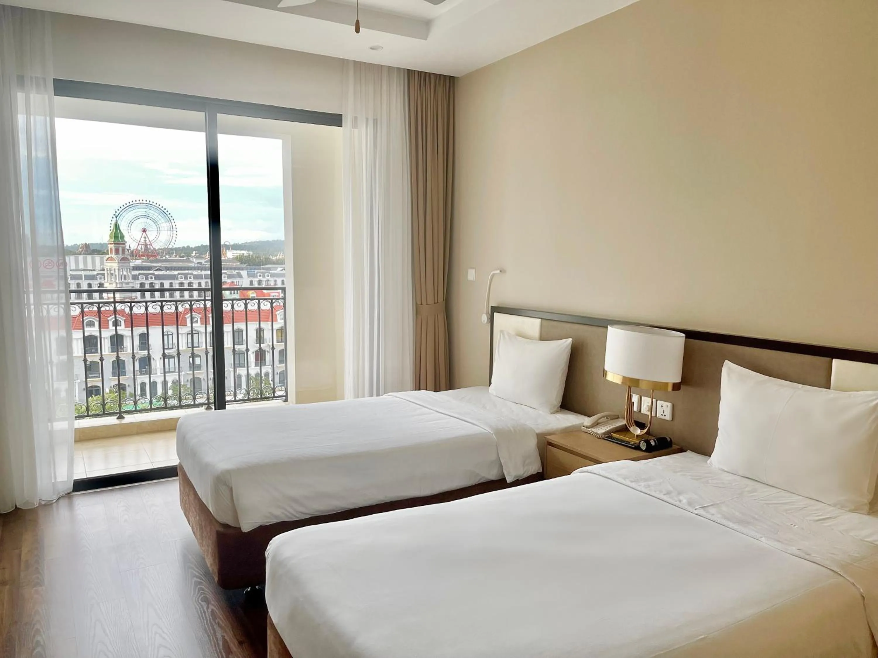 Bed in Vinholidays Fiesta Phu Quoc