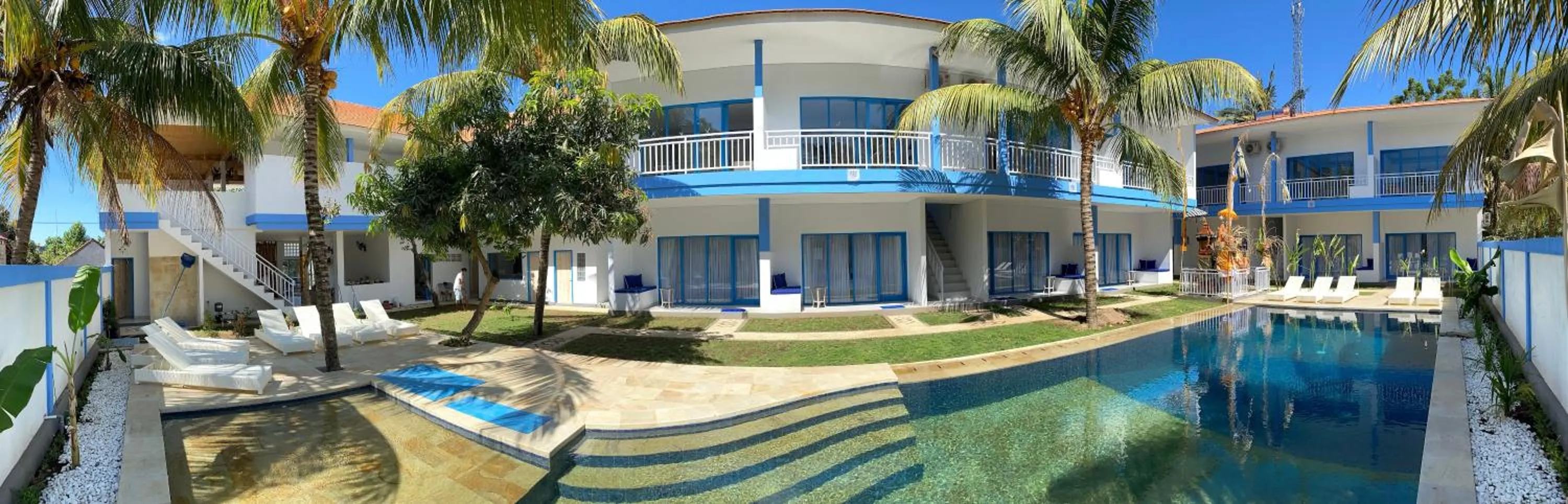 Property building in Kura Kura Divers Lodge