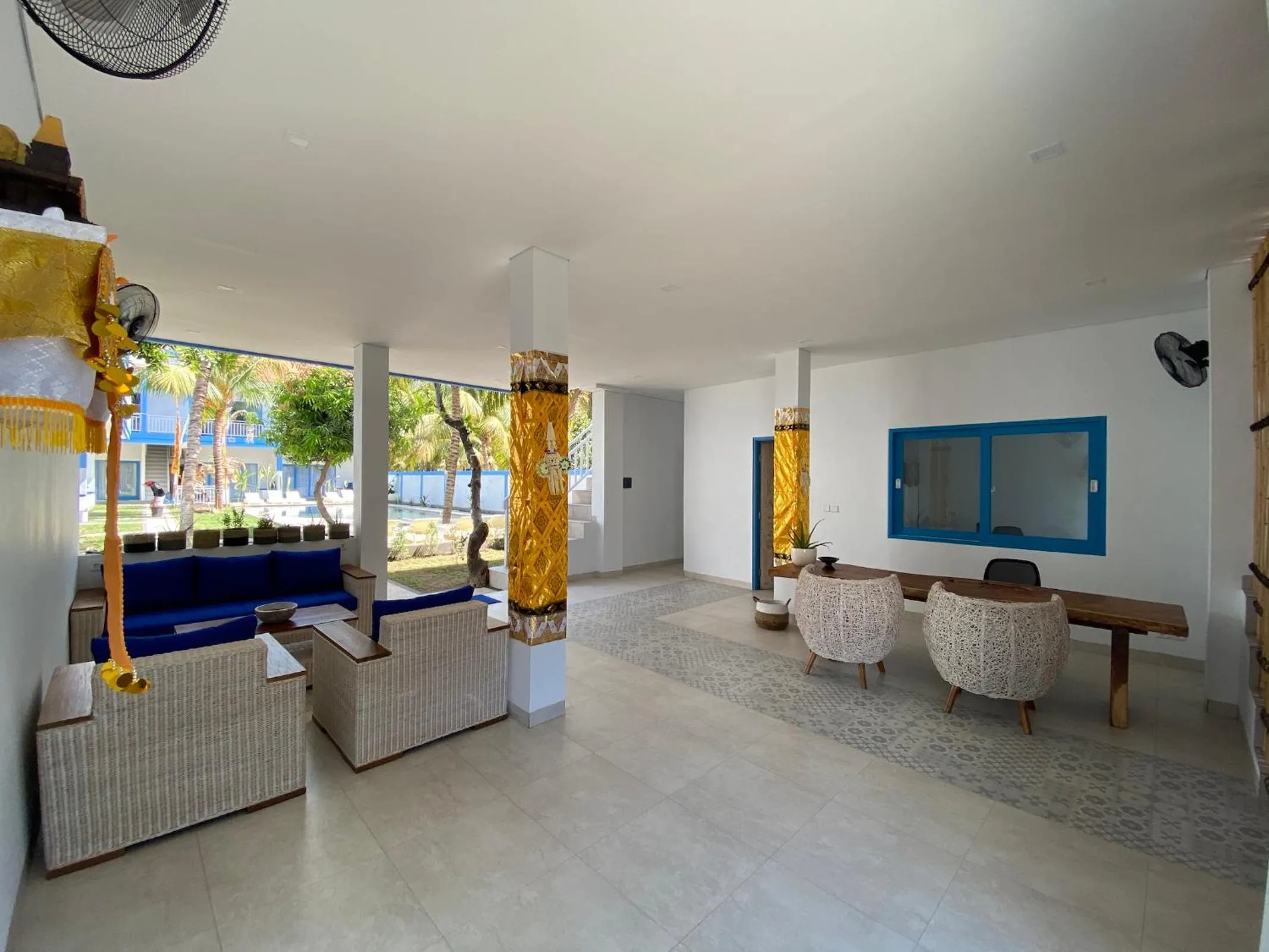 Lobby or reception in Kura Kura Divers Lodge