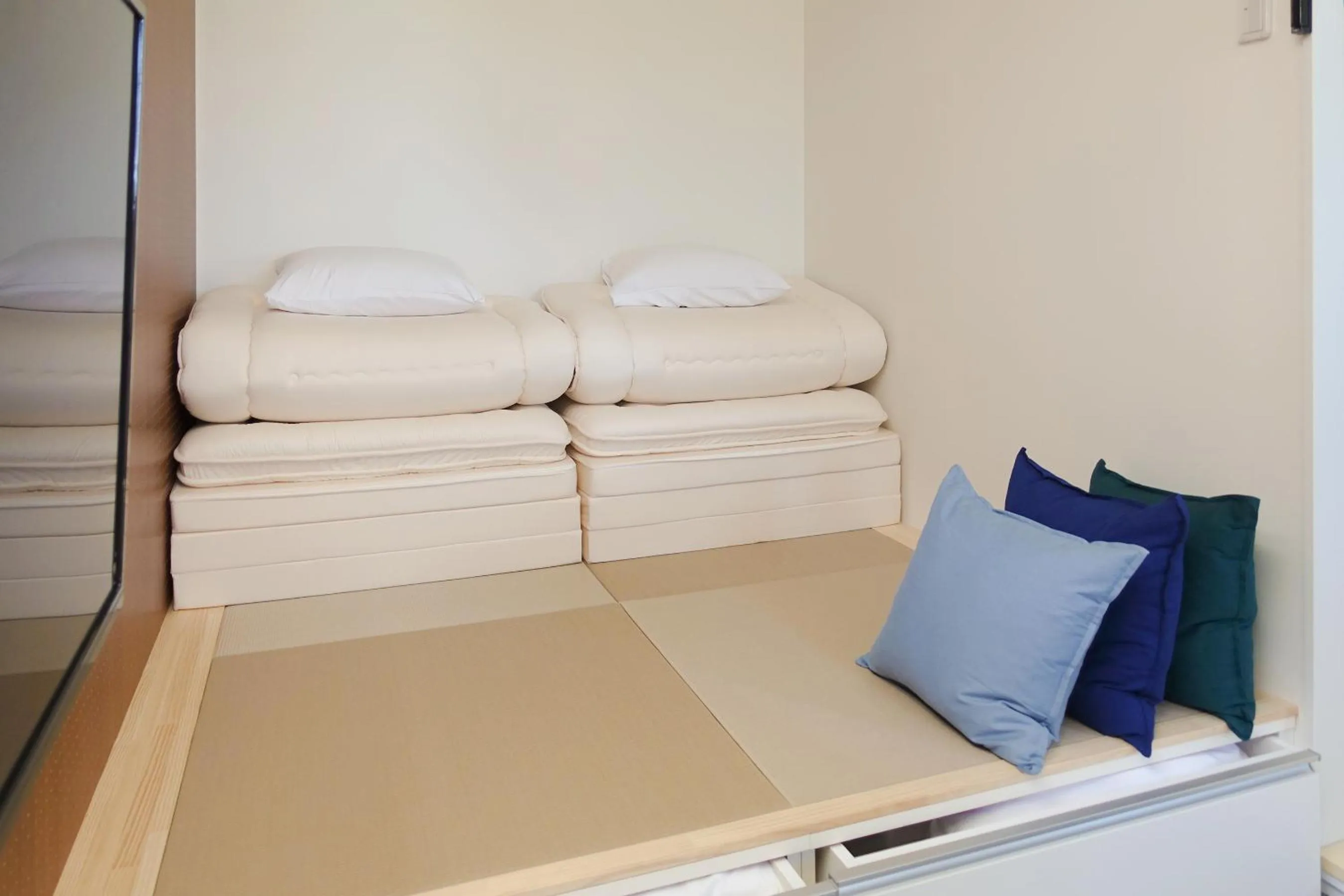 Bed in HOTEL R9 The Yard Isumi, Chiba