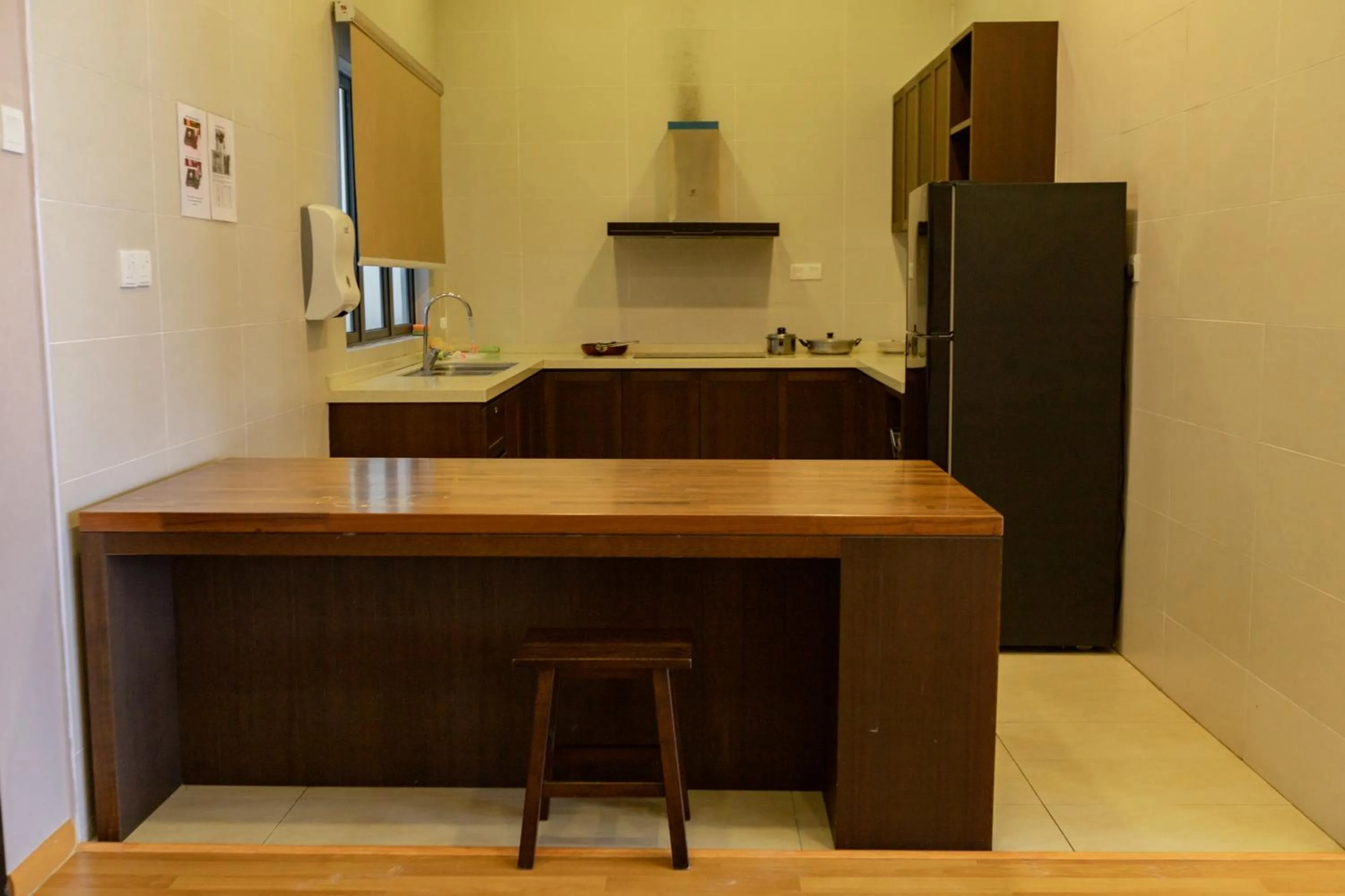 Kitchen or kitchenette in Hills Aranda Nova Hotel