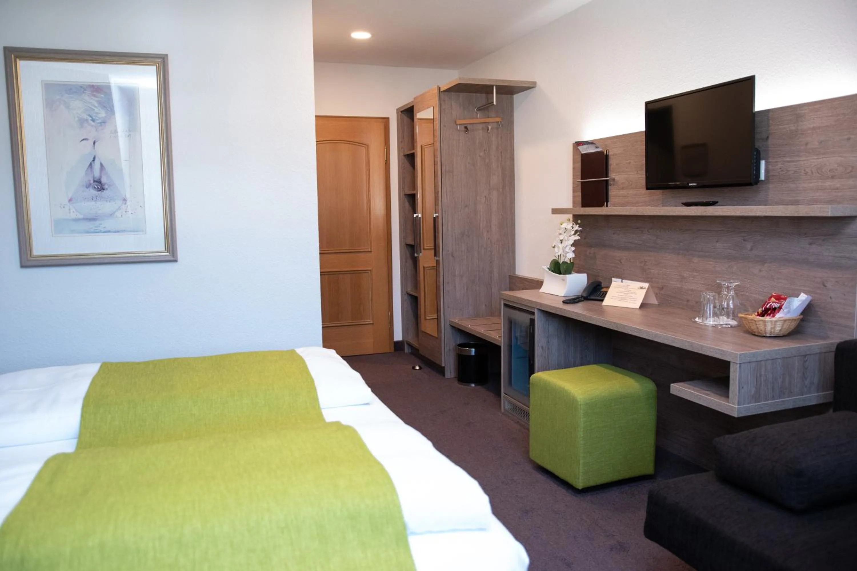 Bed in Landhotel Geiselwind