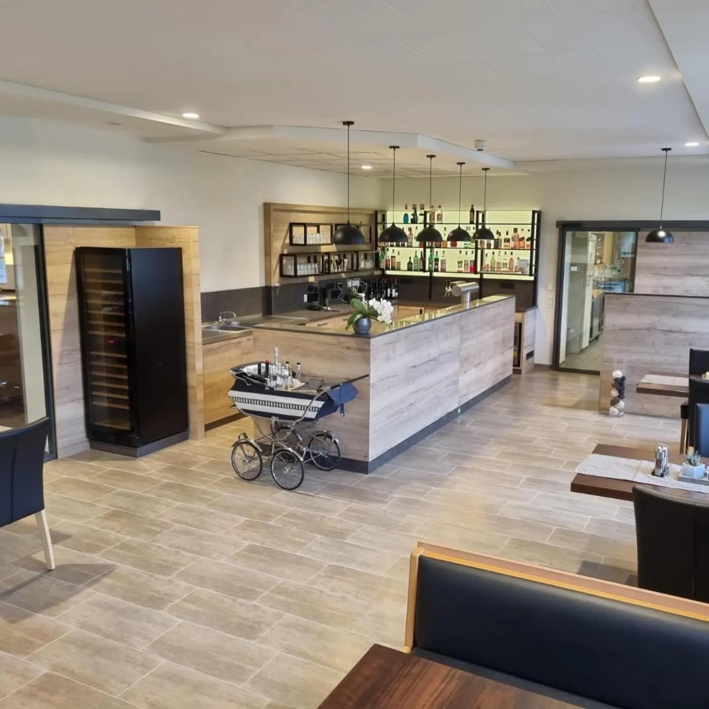 Lounge or bar in Landhotel Geiselwind