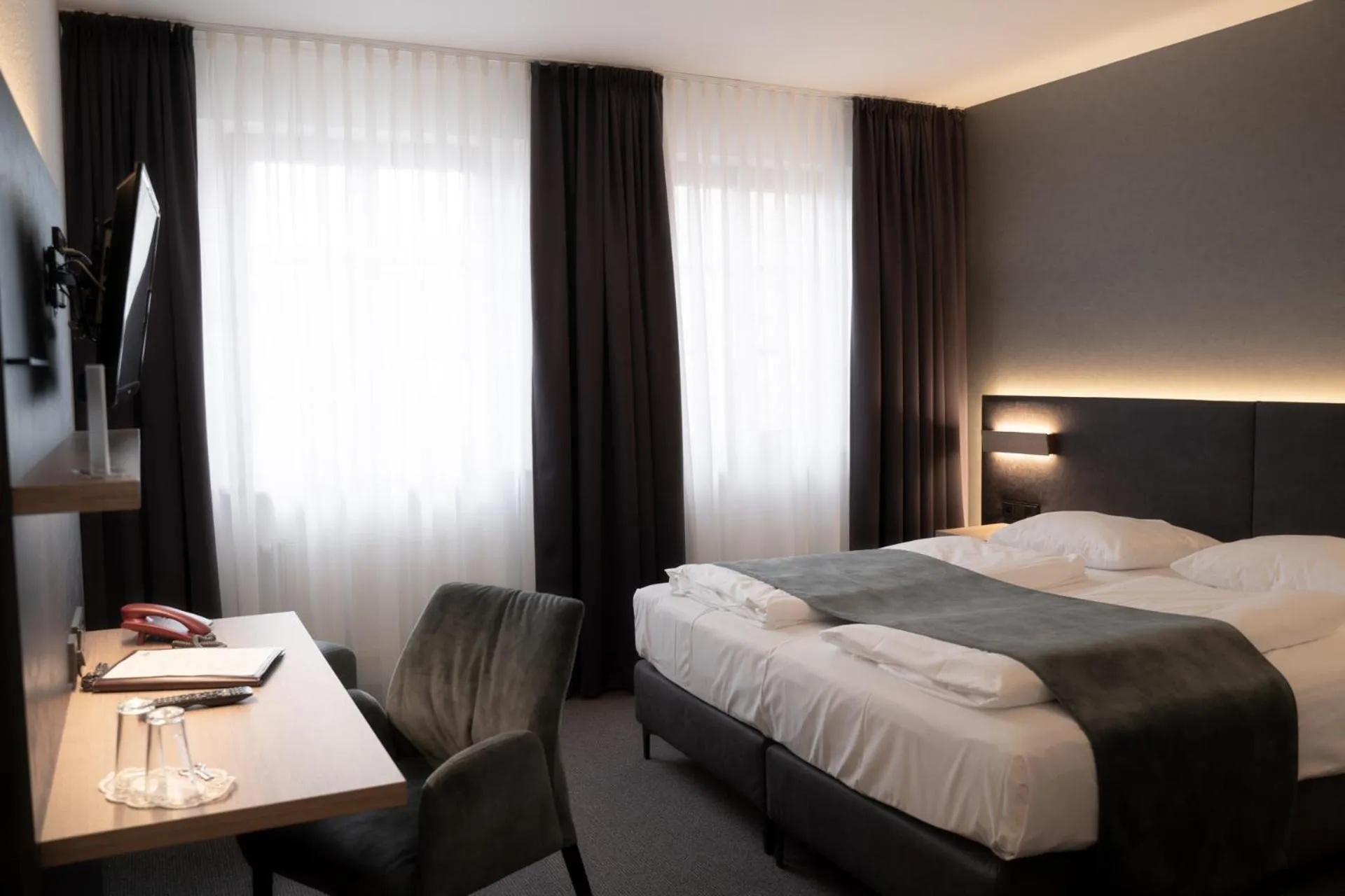 Bed in Landhotel Geiselwind