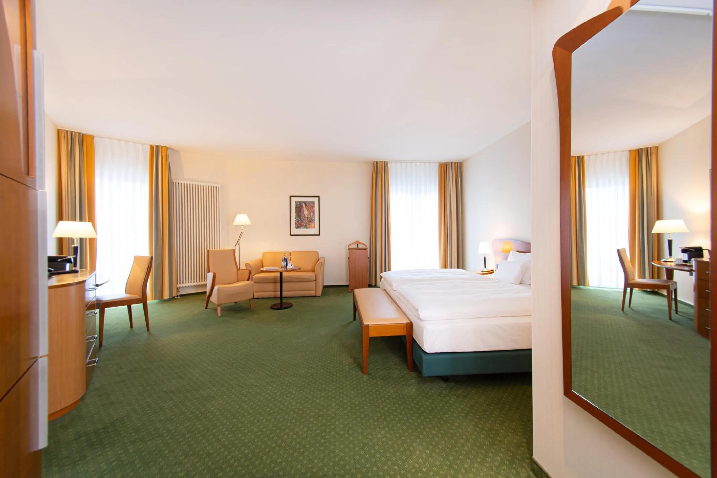 Bedroom, Bed in Dorint Charlottenhof Halle (Saale)