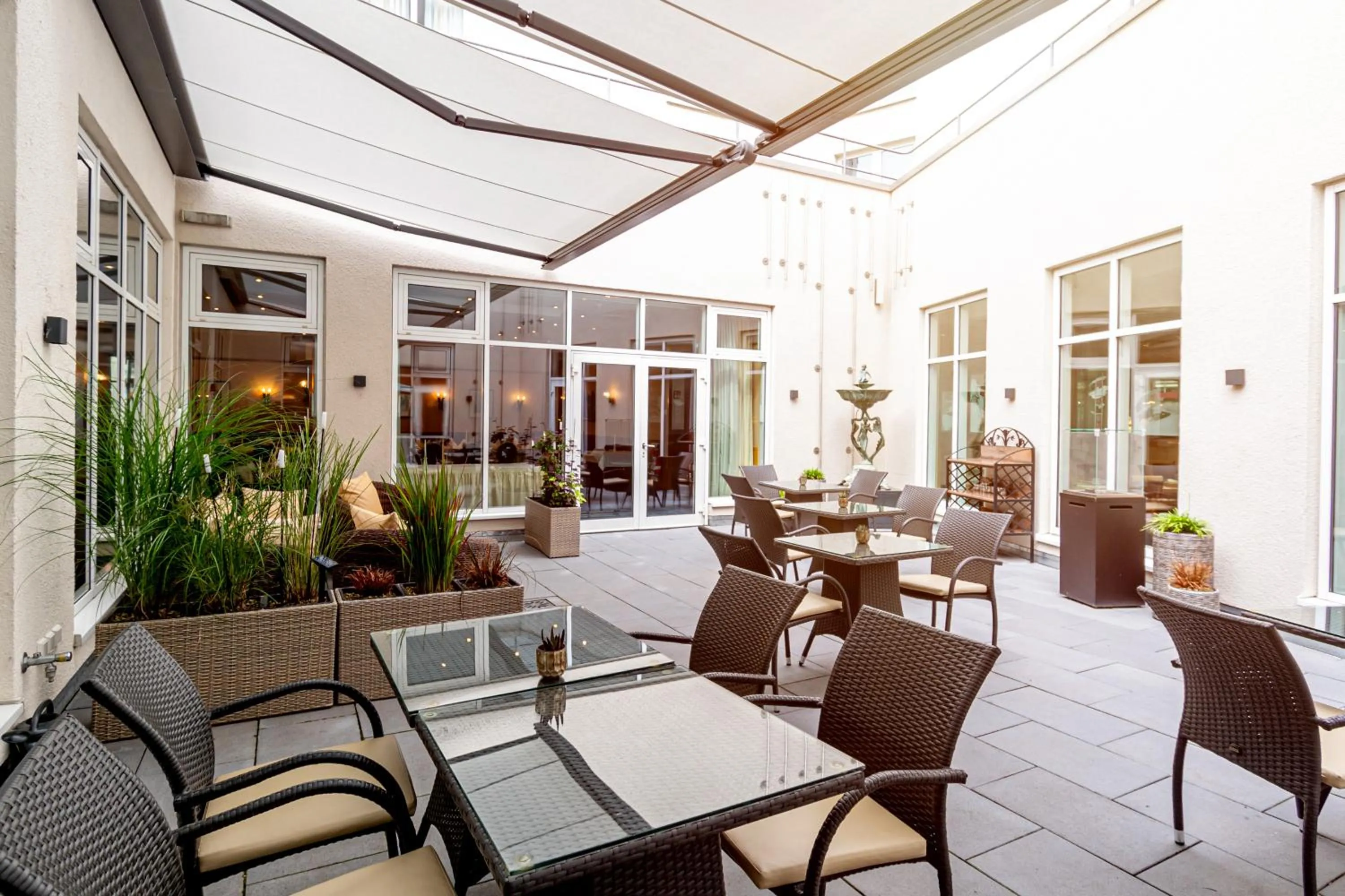 Patio in Dorint Charlottenhof Halle (Saale)