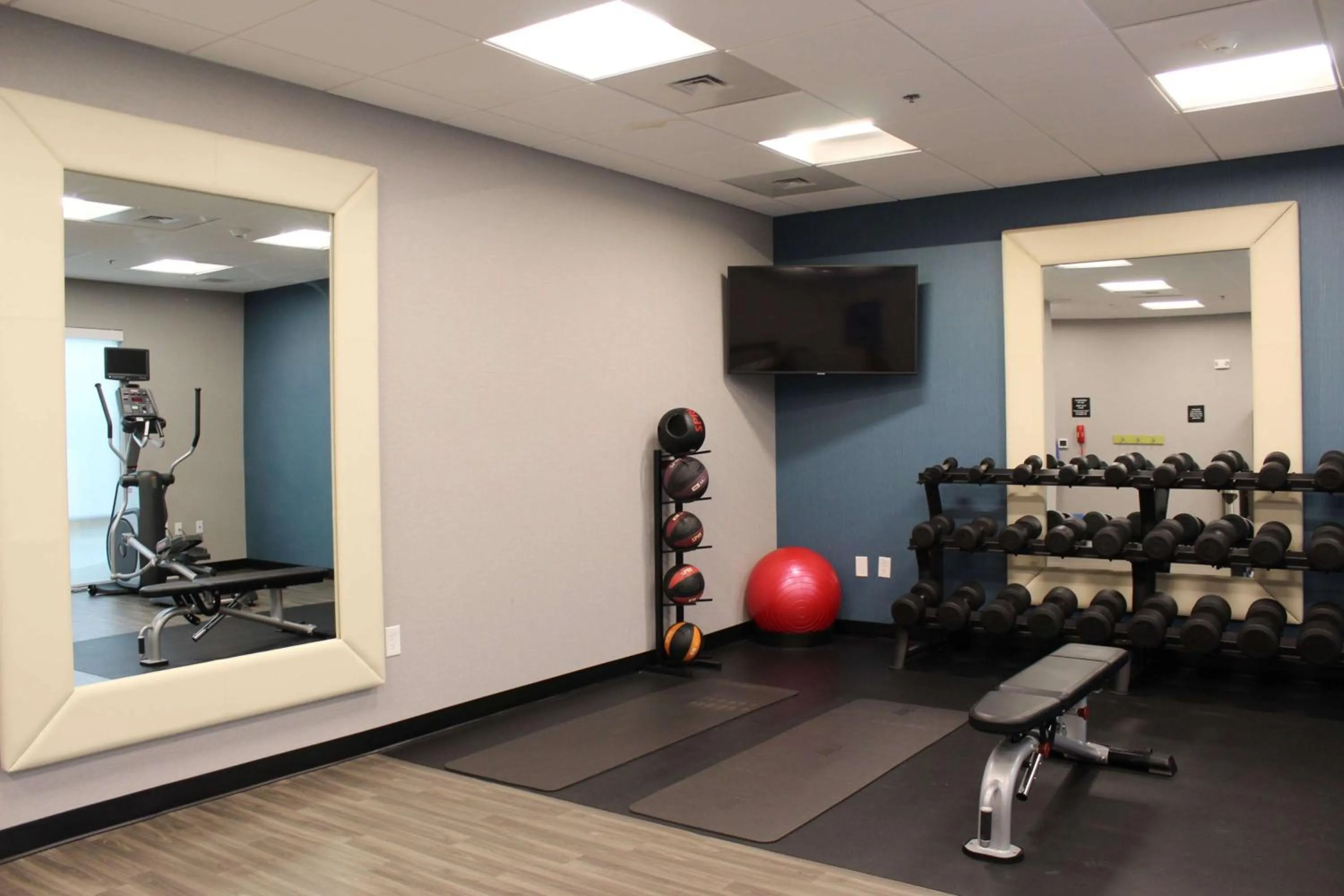 Fitness centre/facilities in Hampton Inn Lexington