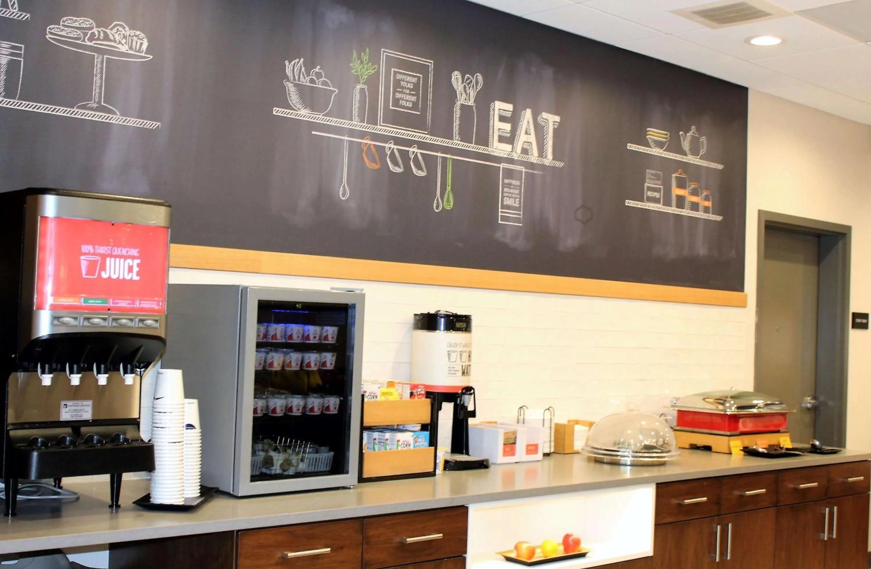 Breakfast in Hampton Inn Lexington