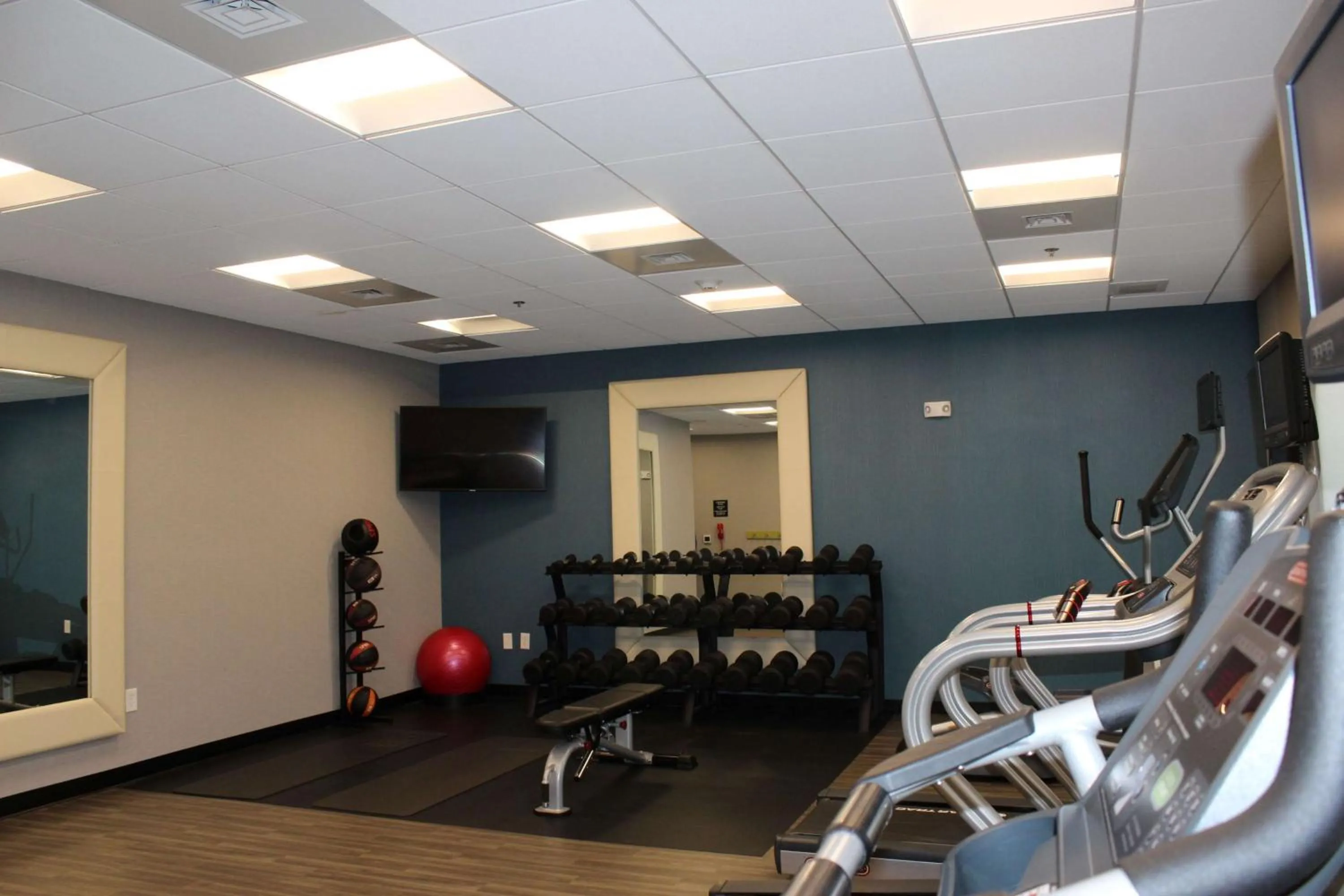 Fitness centre/facilities in Hampton Inn Lexington