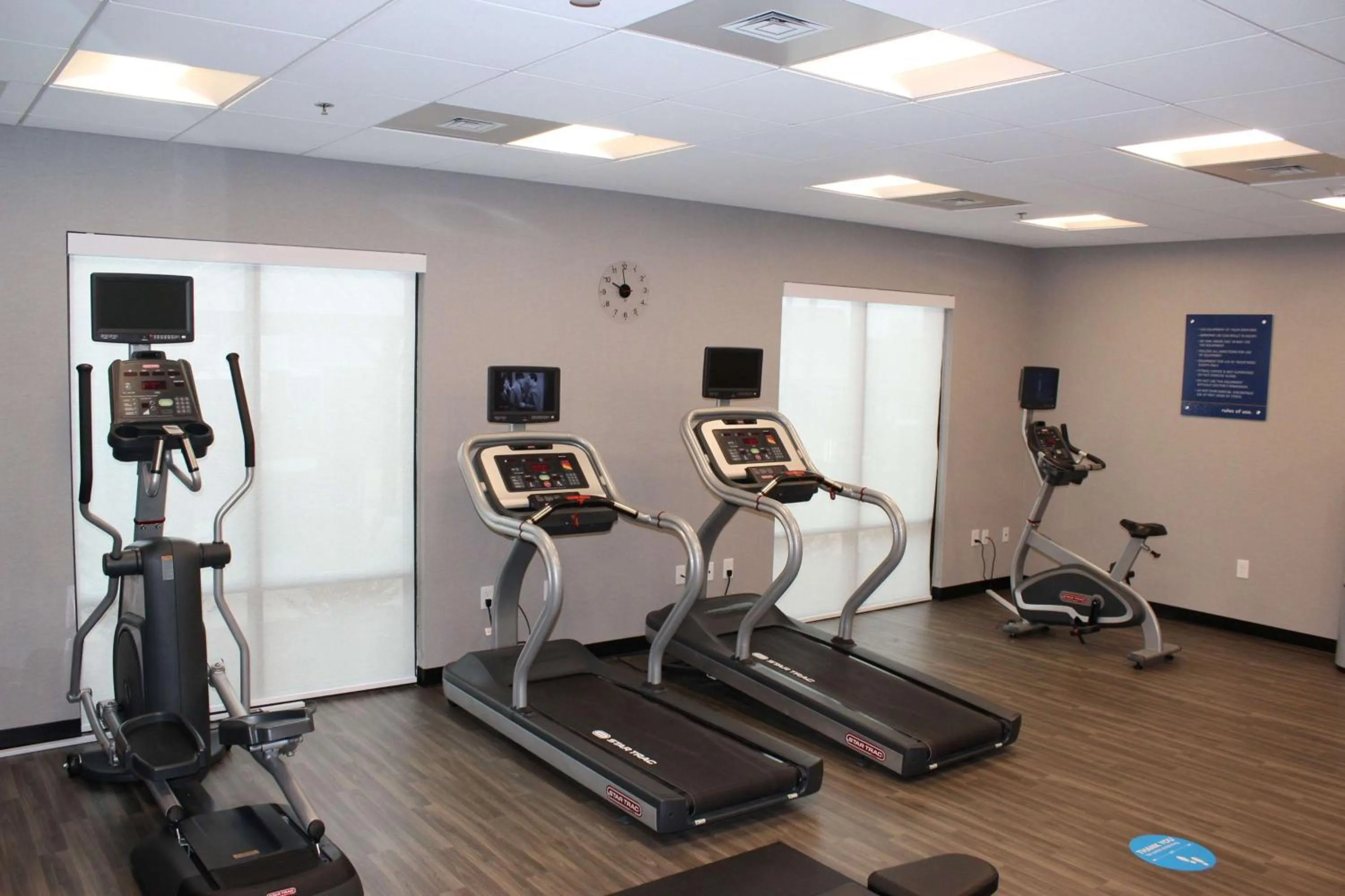 Fitness centre/facilities in Hampton Inn Lexington