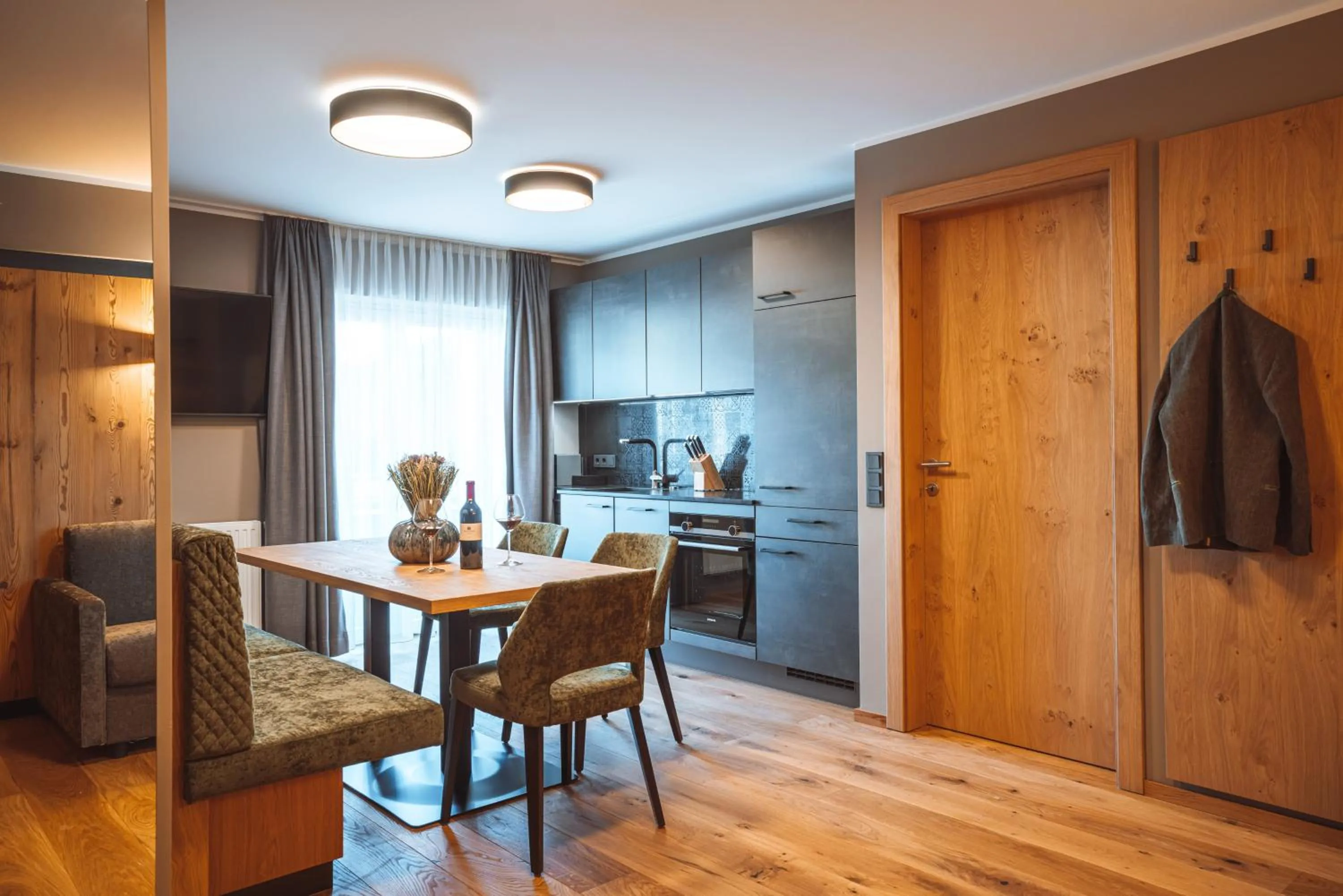 Kitchen or kitchenette in Mountainview Apartments