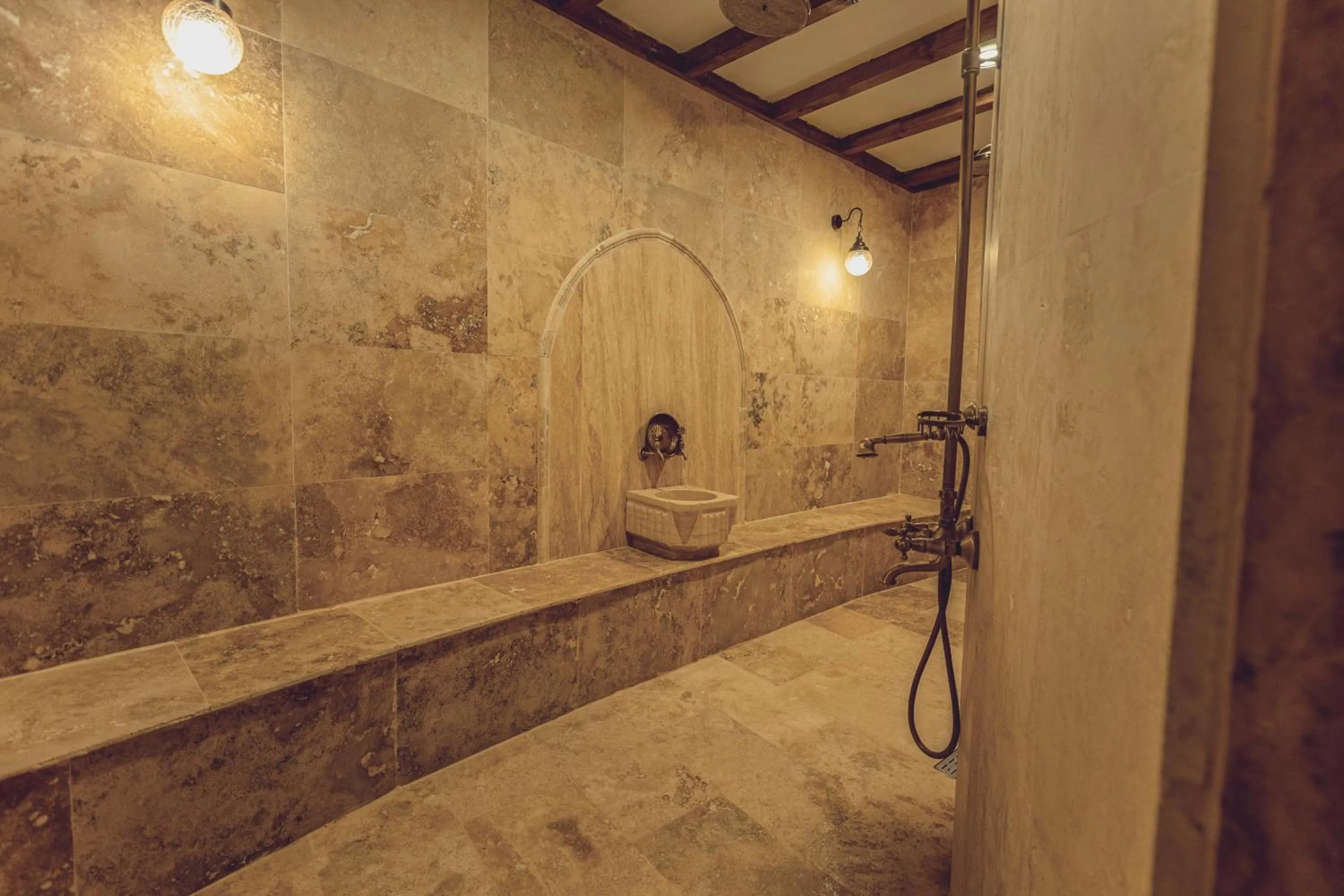 Bathroom in Sobek Stone House Cappadocia