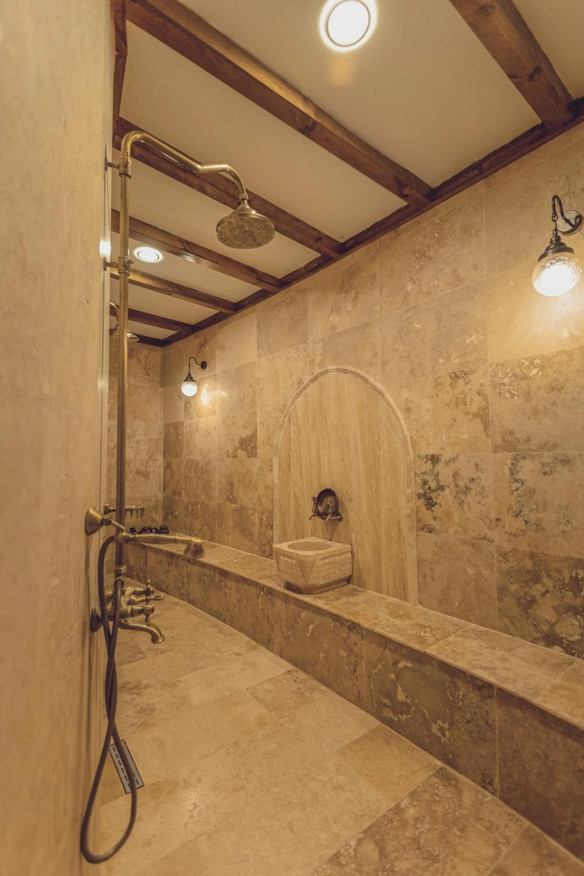 Bathroom in Sobek Stone House Cappadocia