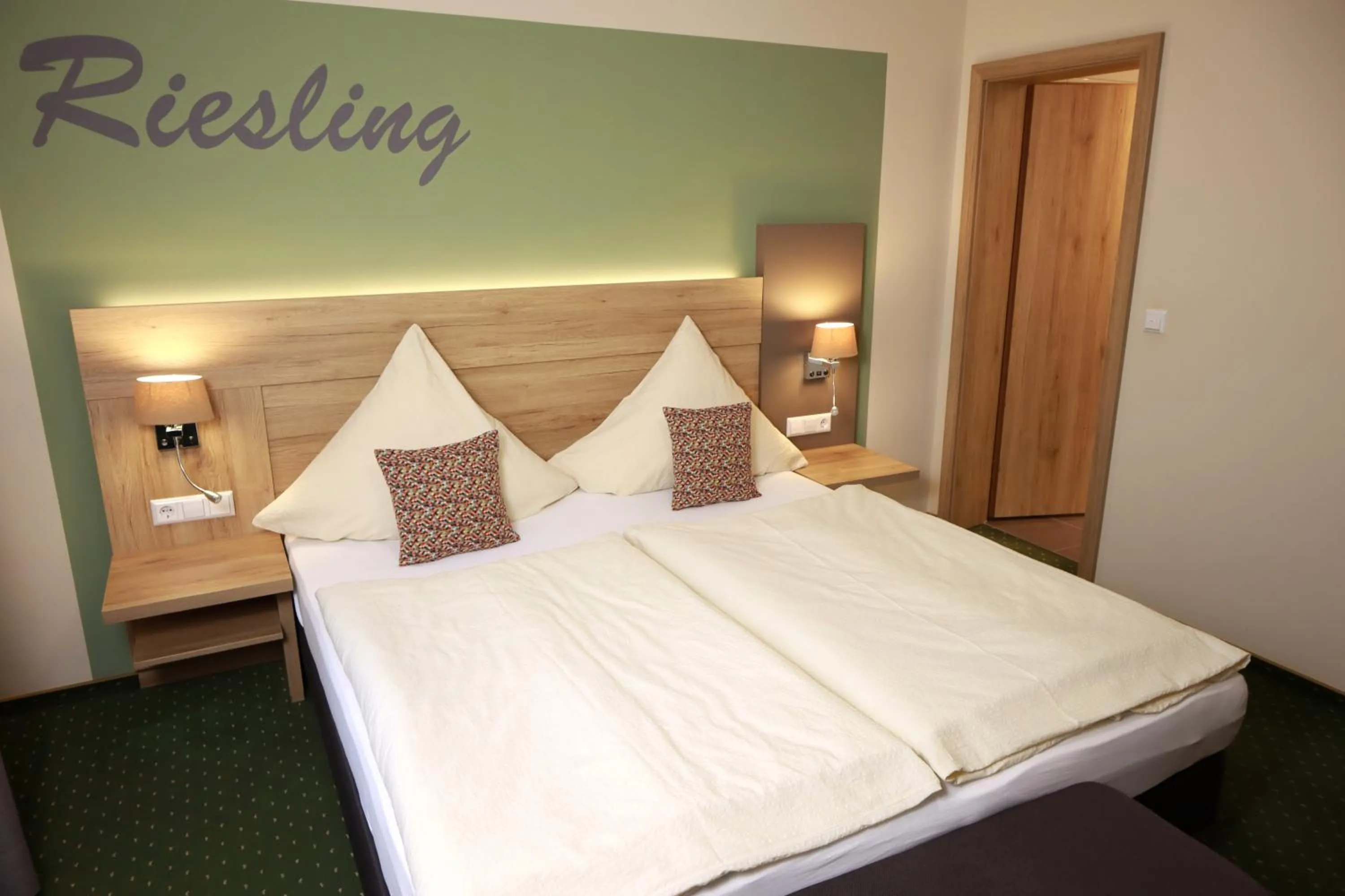 Bed in Weinhaus Gräfen