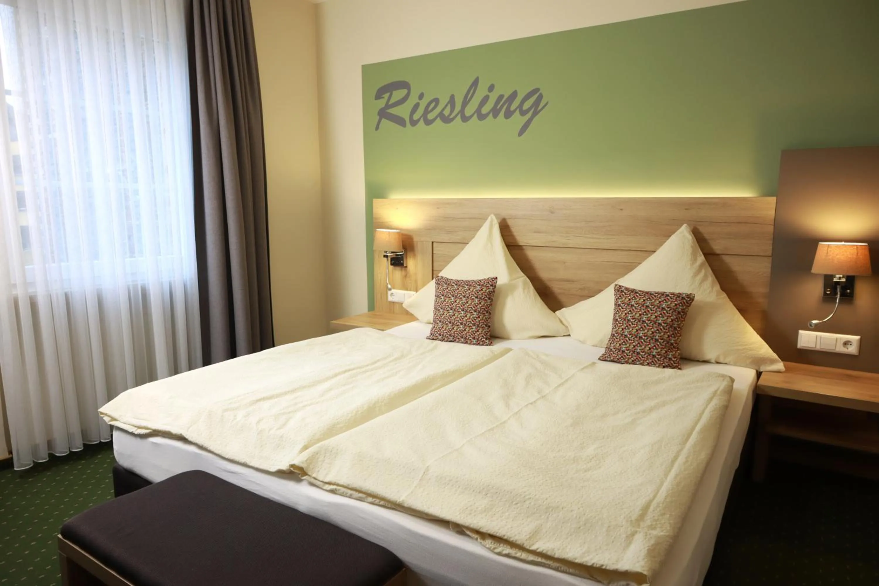 Bed in Weinhaus Gräfen