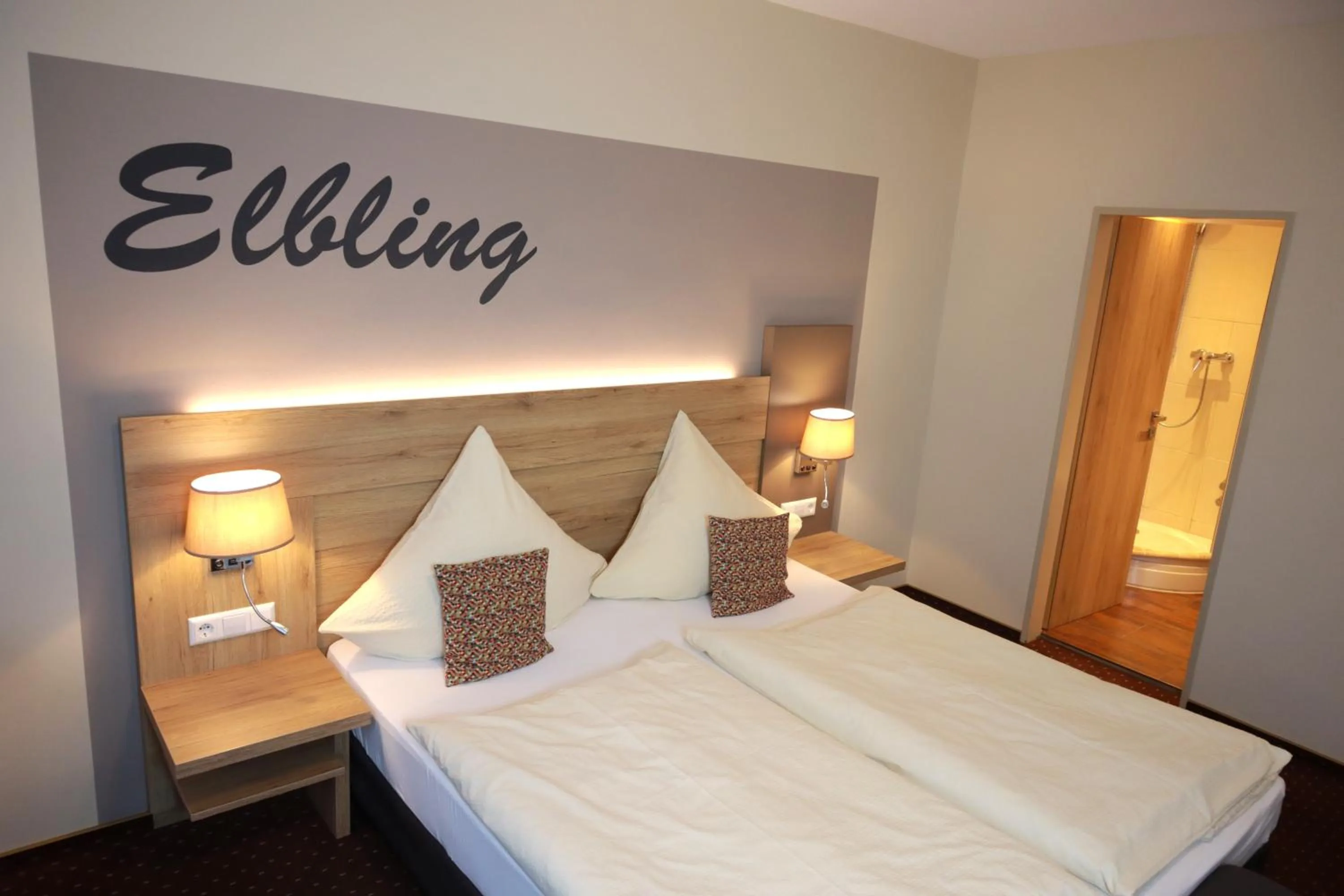 Bed in Weinhaus Gräfen