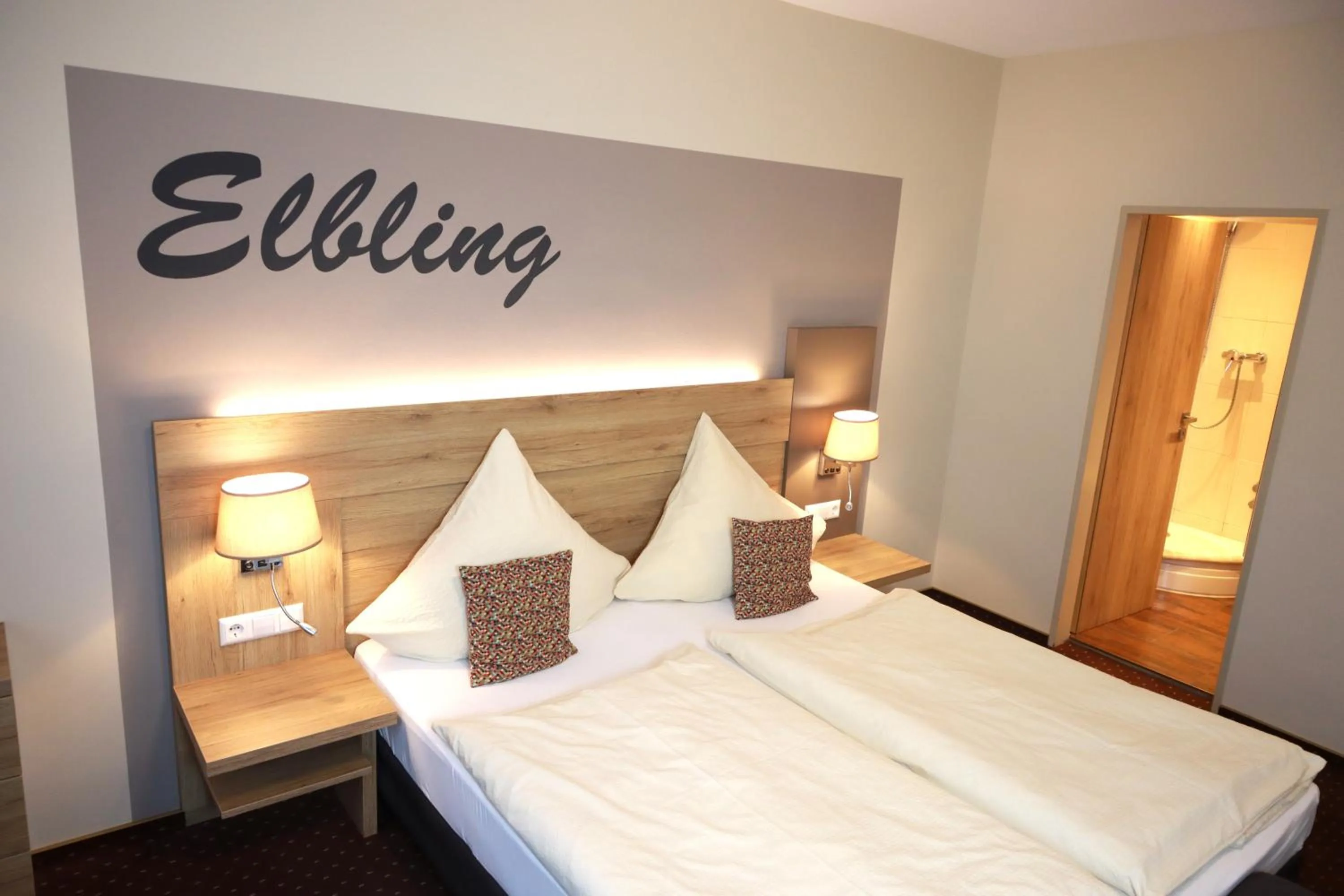 Bed in Weinhaus Gräfen