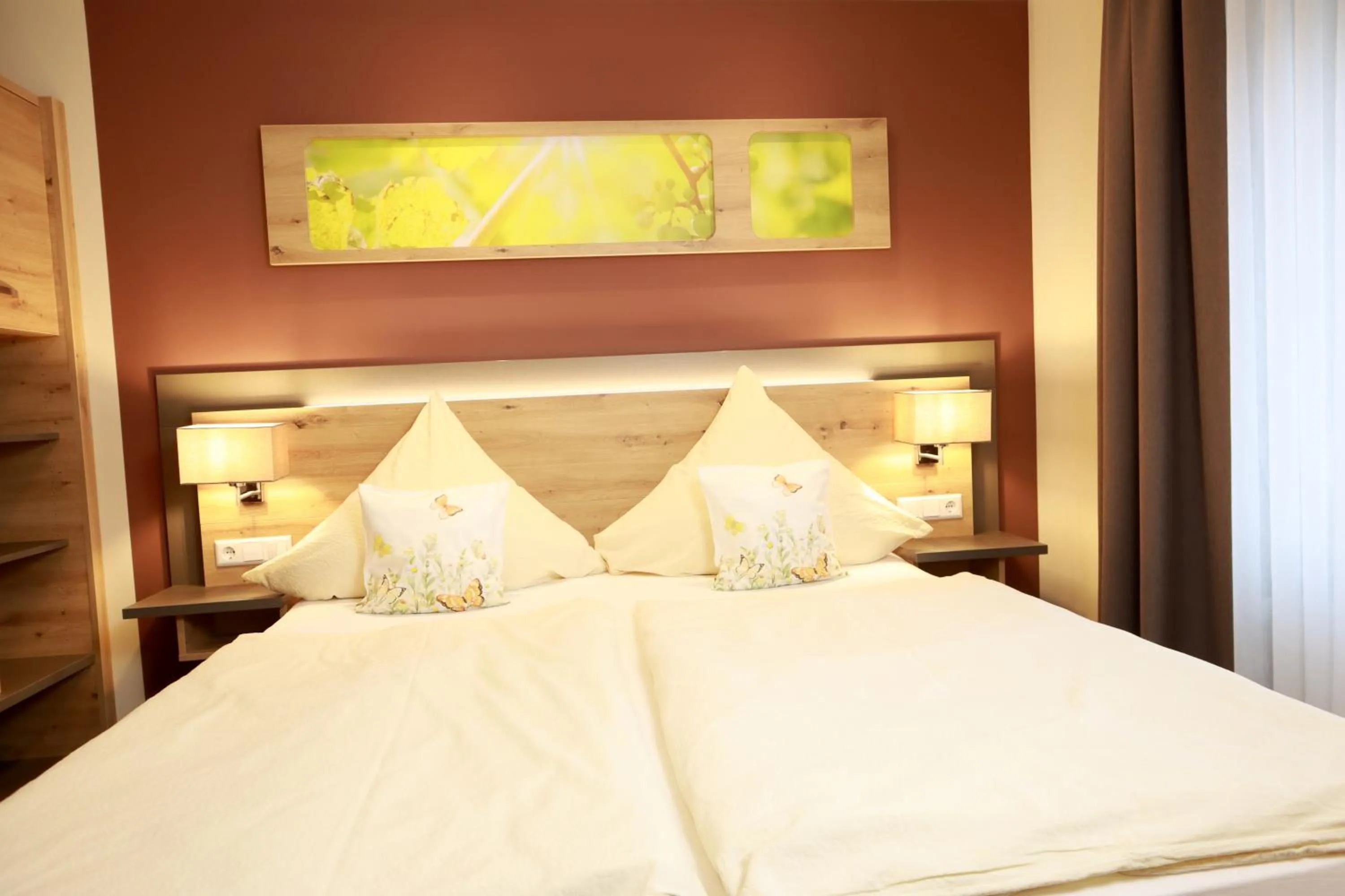 Bed in Weinhaus Gräfen