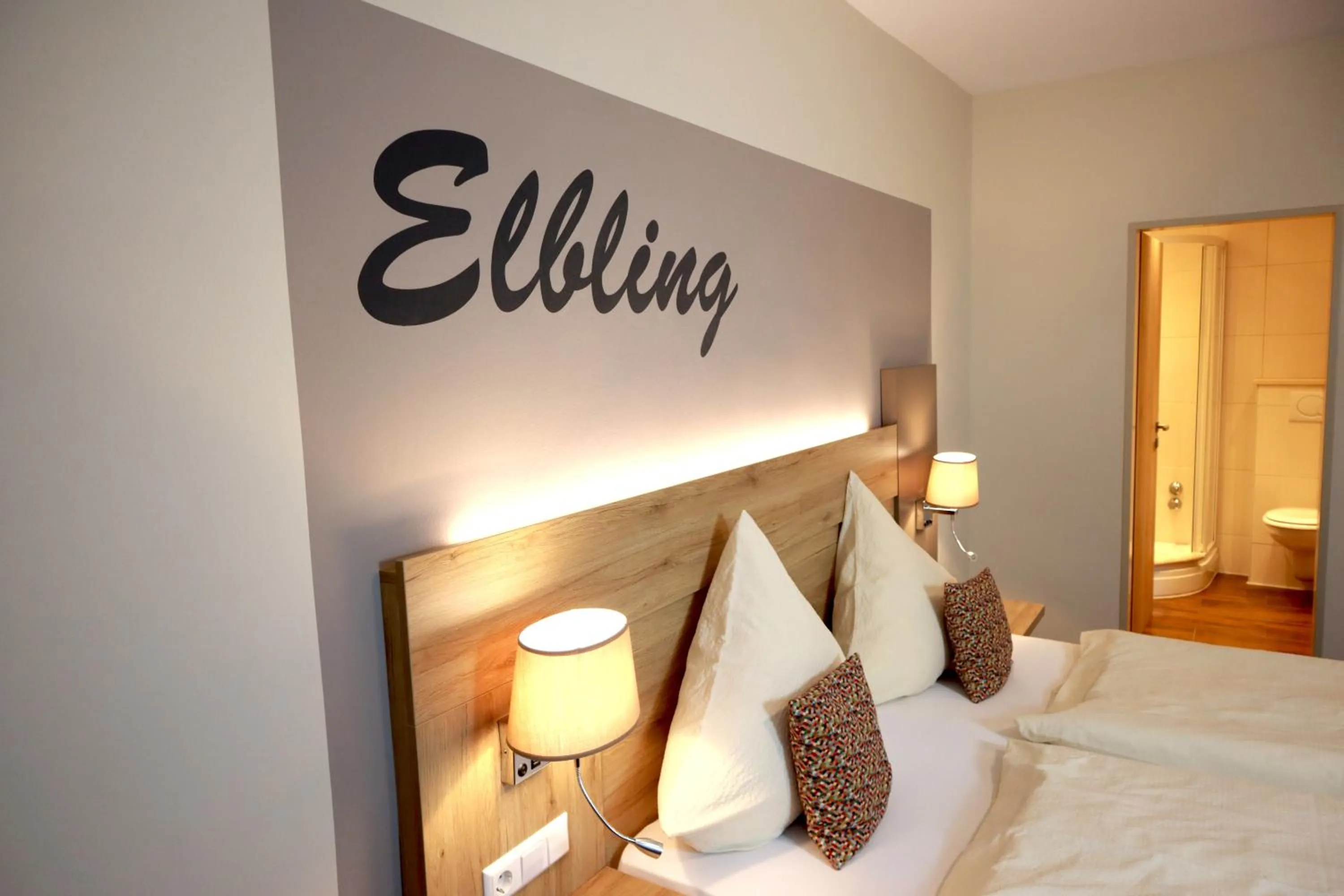 Bed in Weinhaus Gräfen