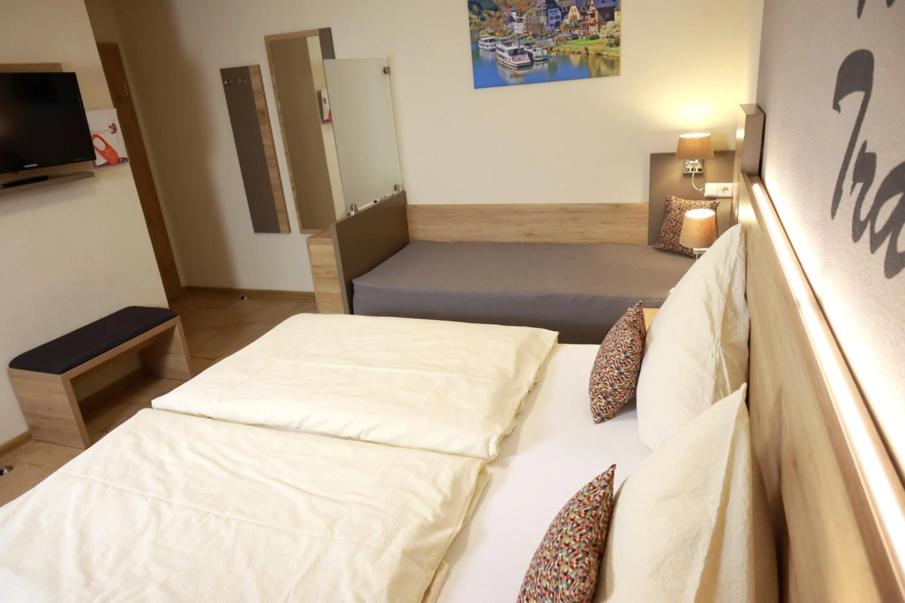 Bed in Weinhaus Gräfen