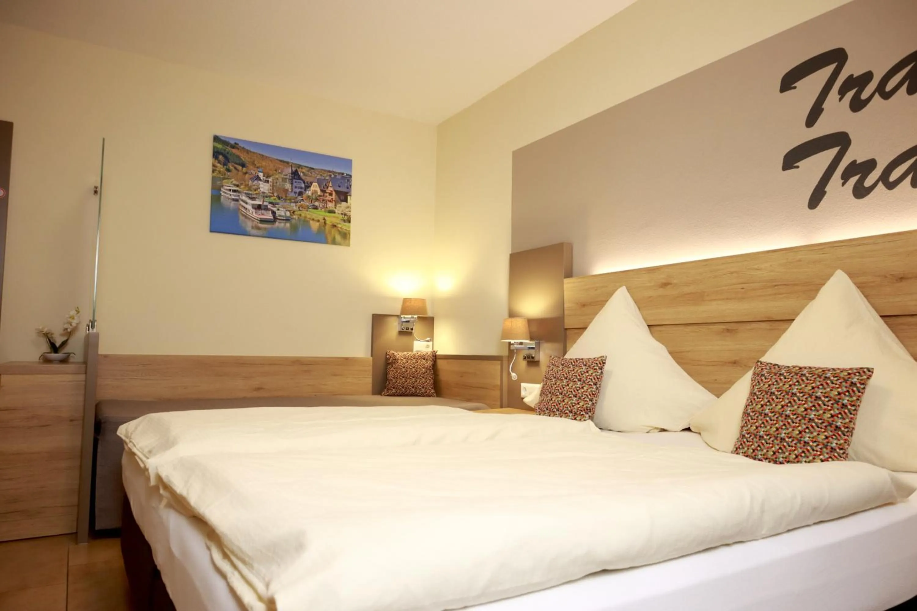 Bed in Weinhaus Gräfen