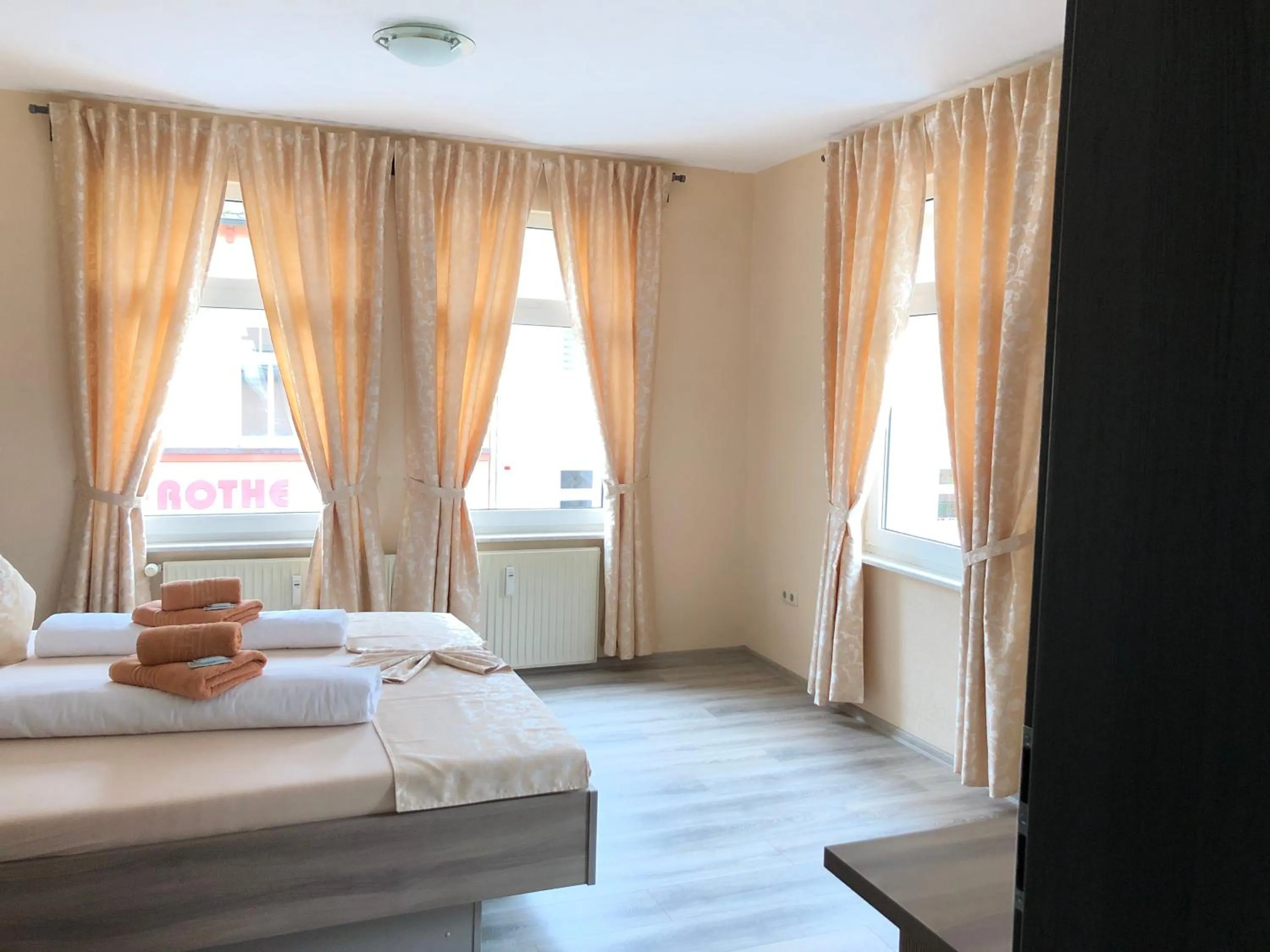 Bed in Pension Goldenes Vogtland