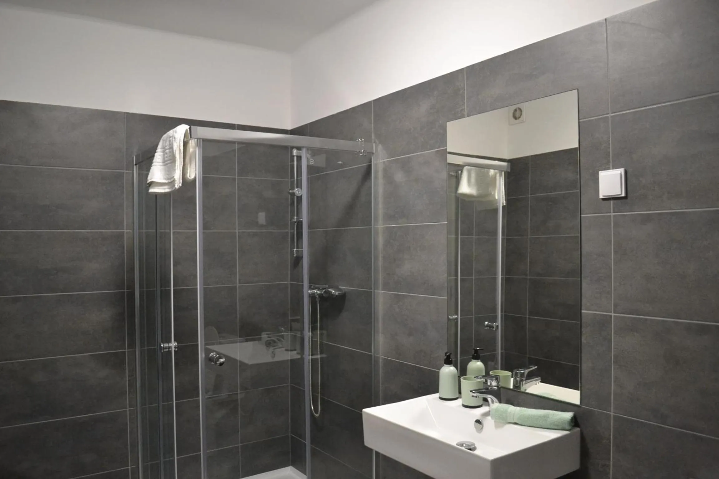 Shower in Főnix Design Rooms