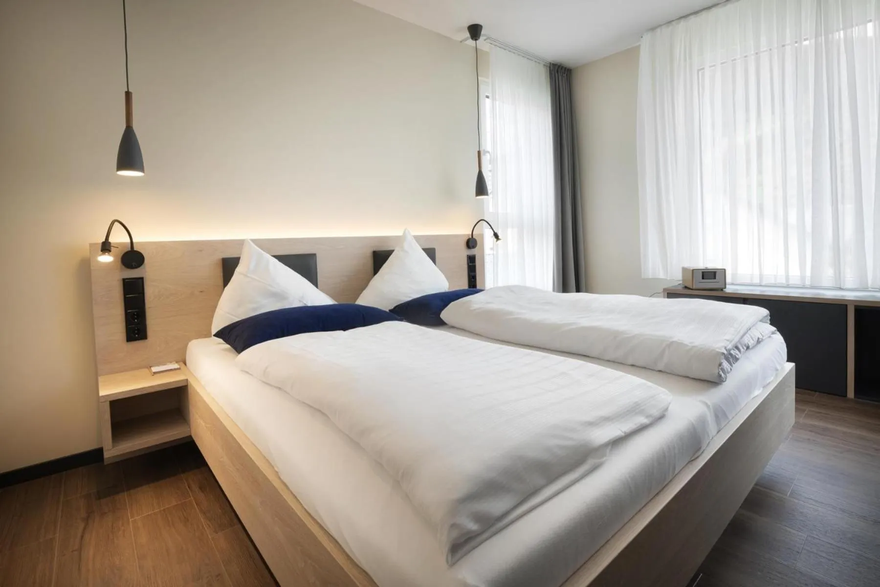 Photo of the whole room, Bed in Hotel Halfenstube & Villa Spa 1894