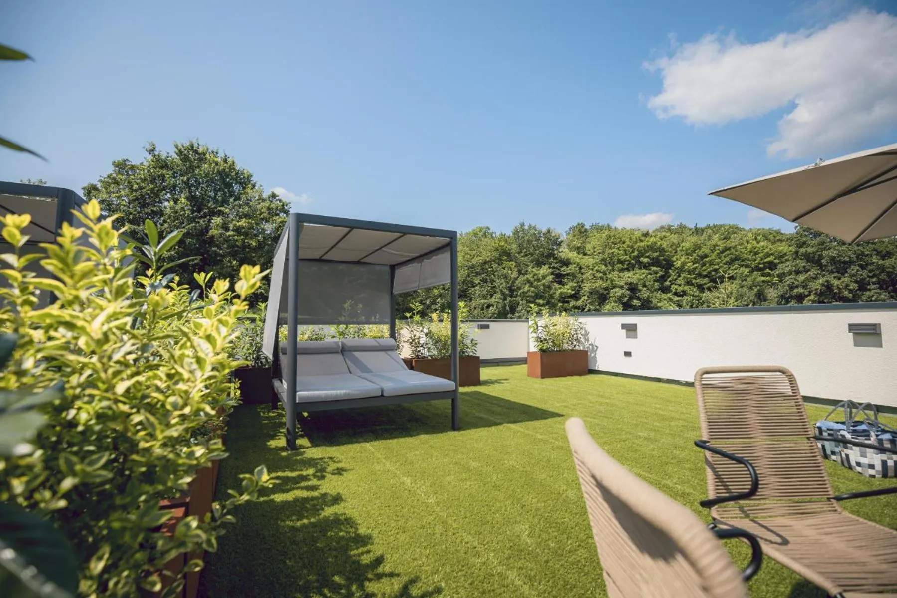 Garden in Hotel Halfenstube & Villa Spa 1894