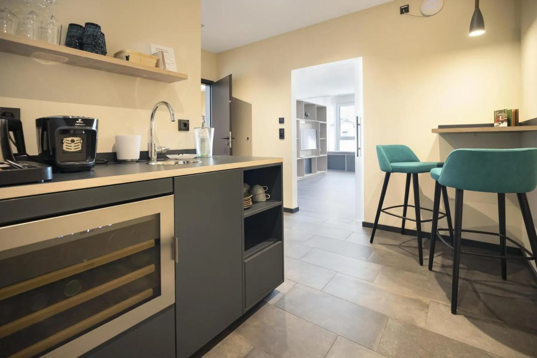 Coffee/tea facilities in Hotel Halfenstube & Villa Spa 1894