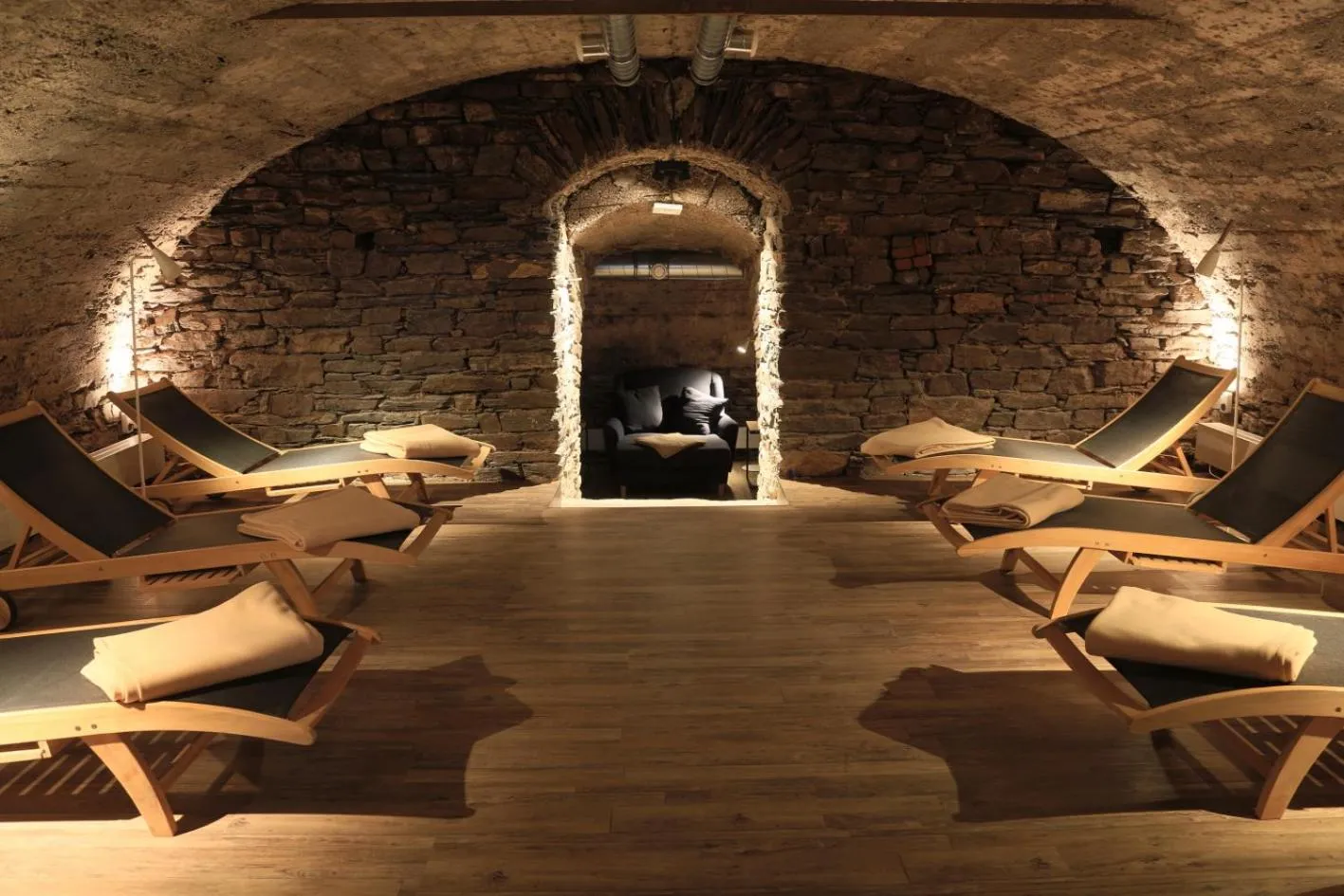 Sauna in Hotel Halfenstube & Villa Spa 1894