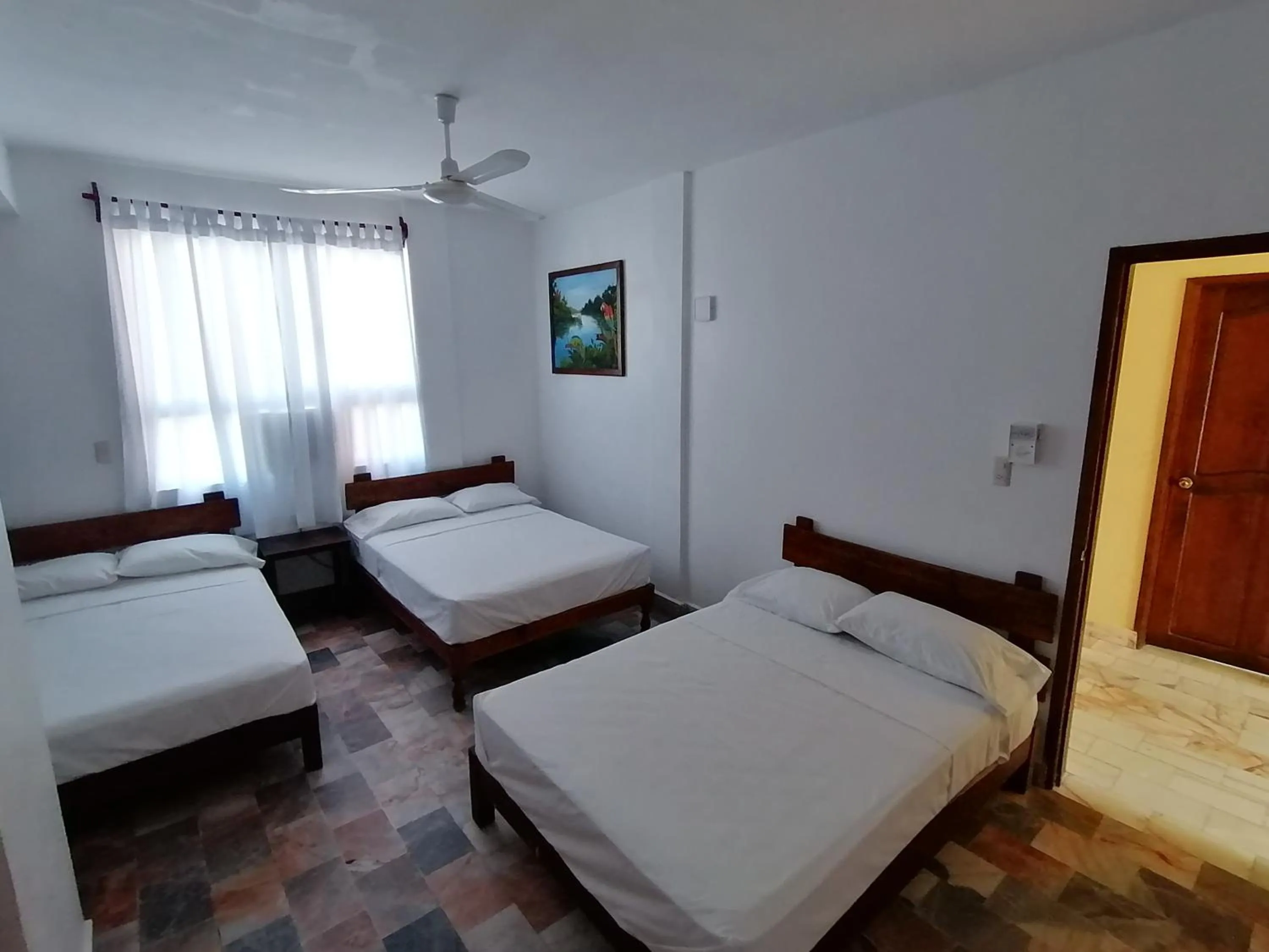 Bed in Don Luis Hostal - Sucursal Hidalgo - Tecolutla