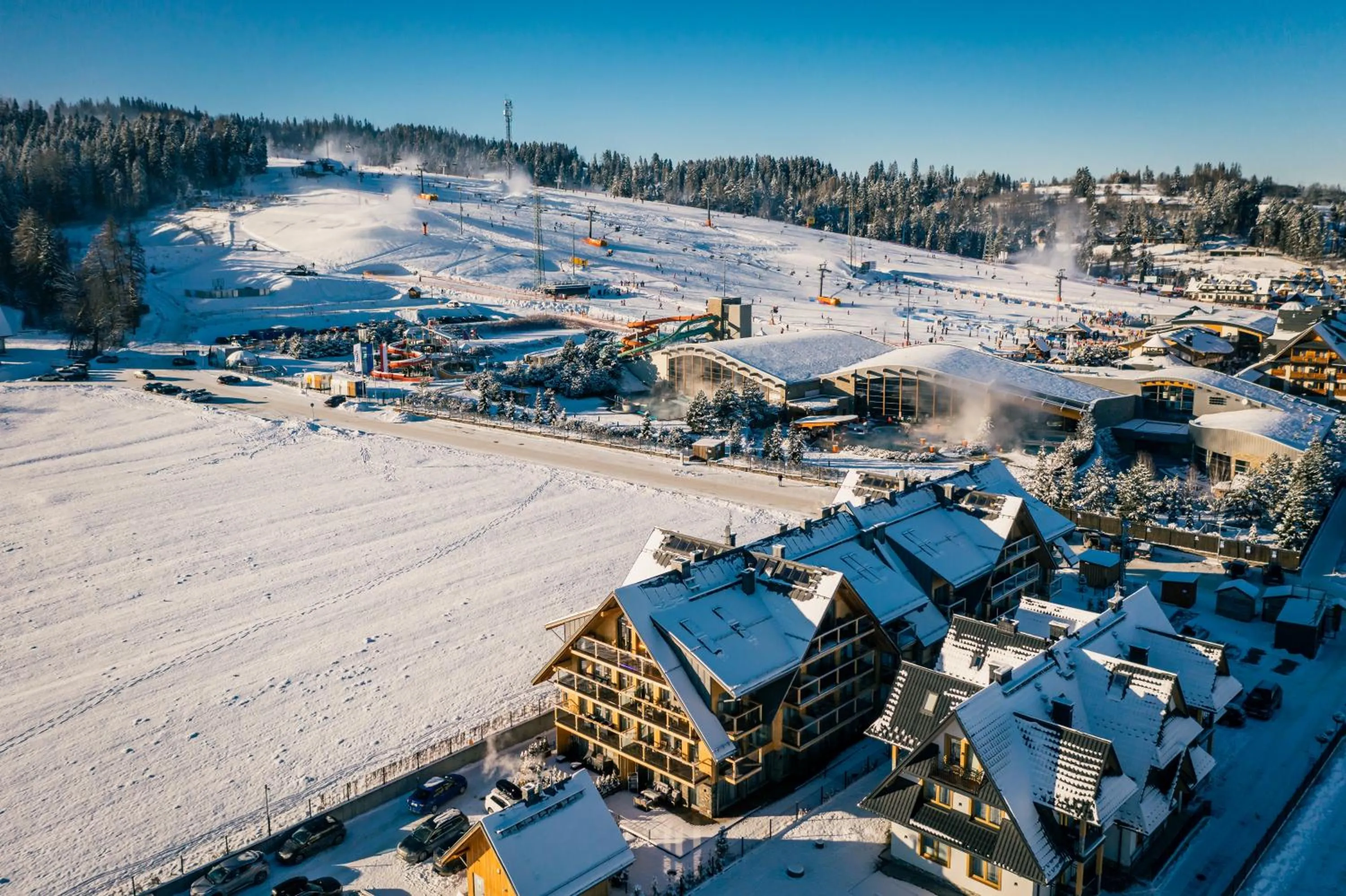 Property building in Białka Residence Ski - 50 m do Termy Bania Odkryj-Białke