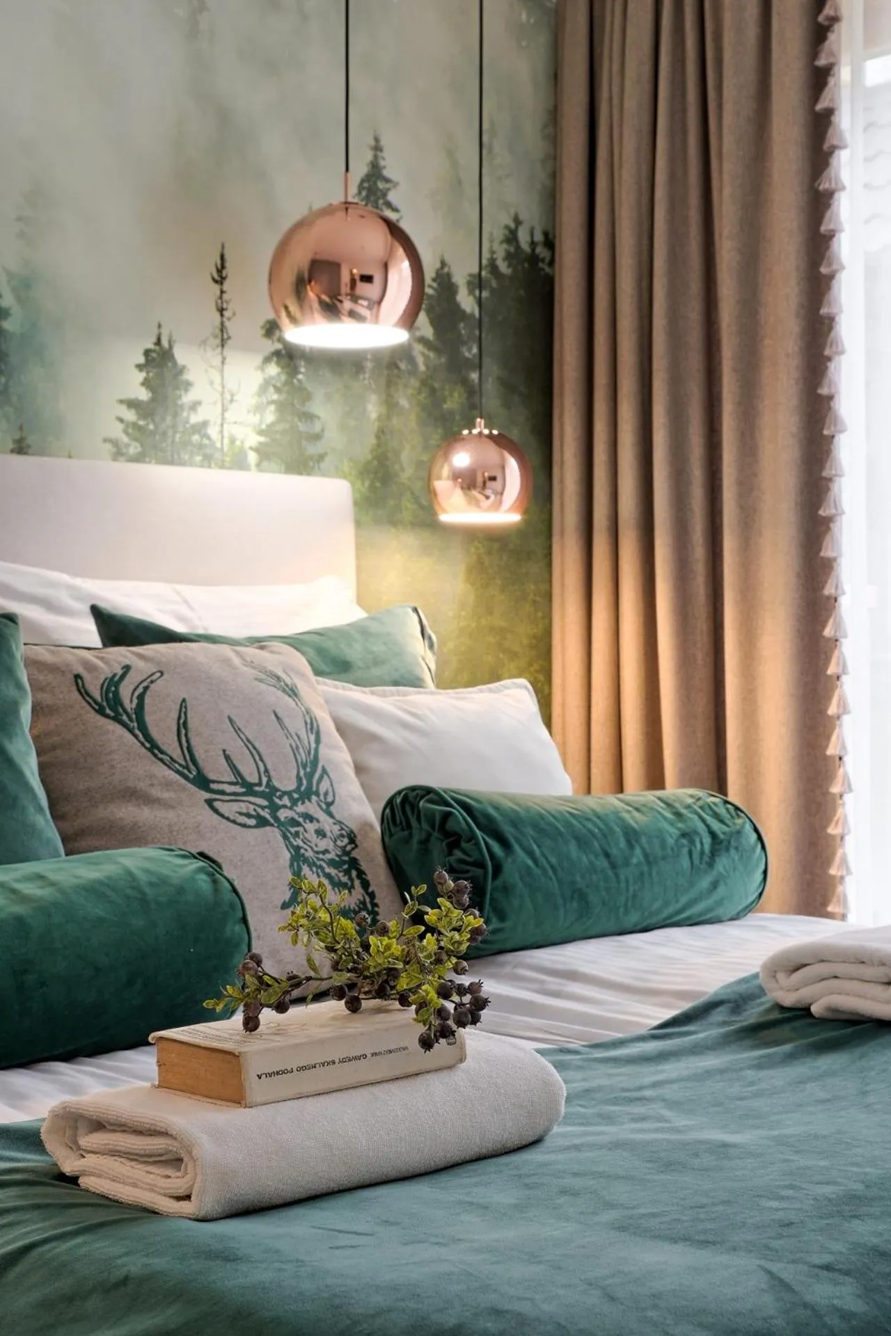 Bed in Białka Residence Ski - 50 m do Termy Bania Odkryj-Białke