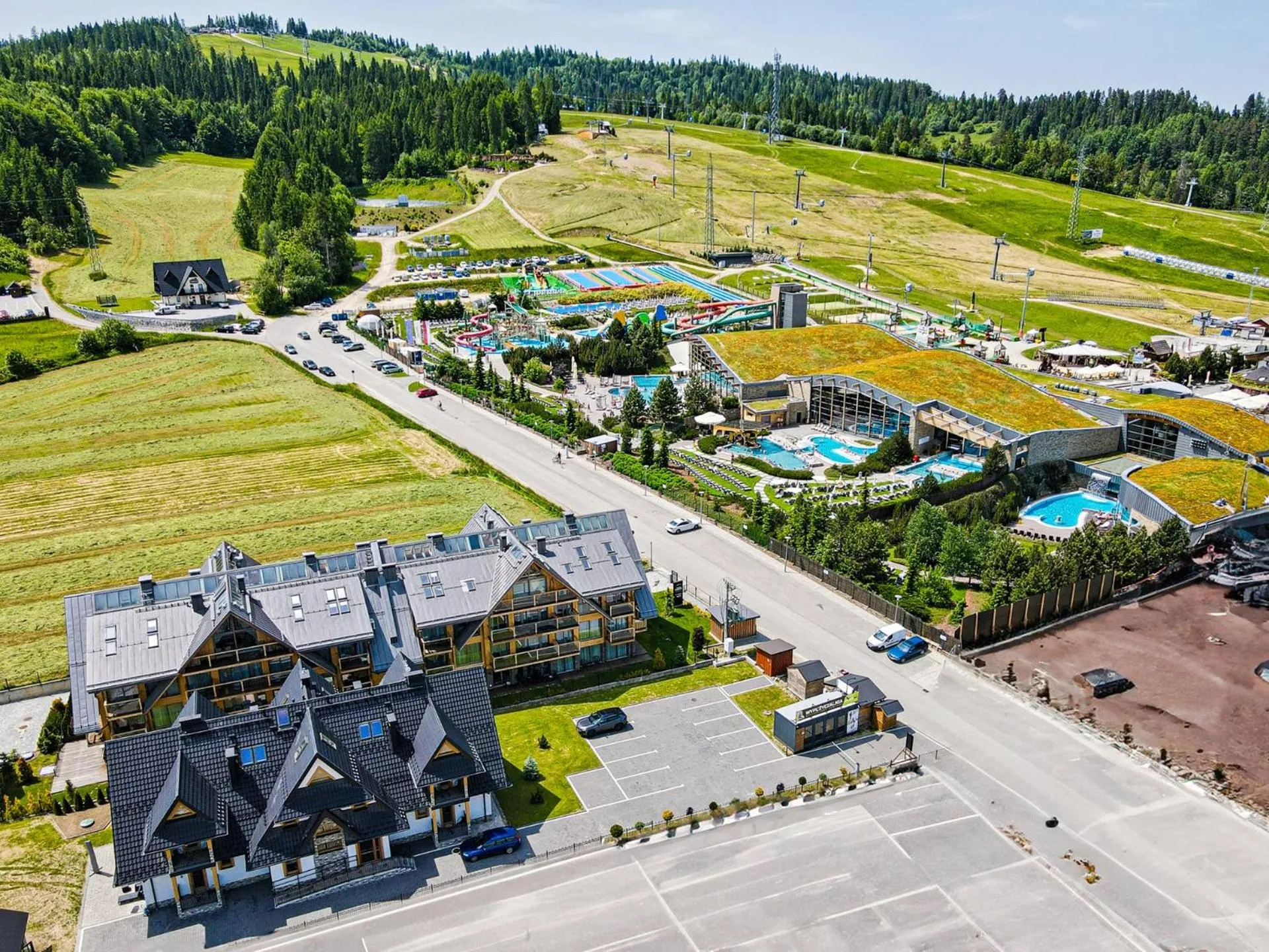 Property building in Białka Residence Ski - 50 m do Termy Bania Odkryj-Białke