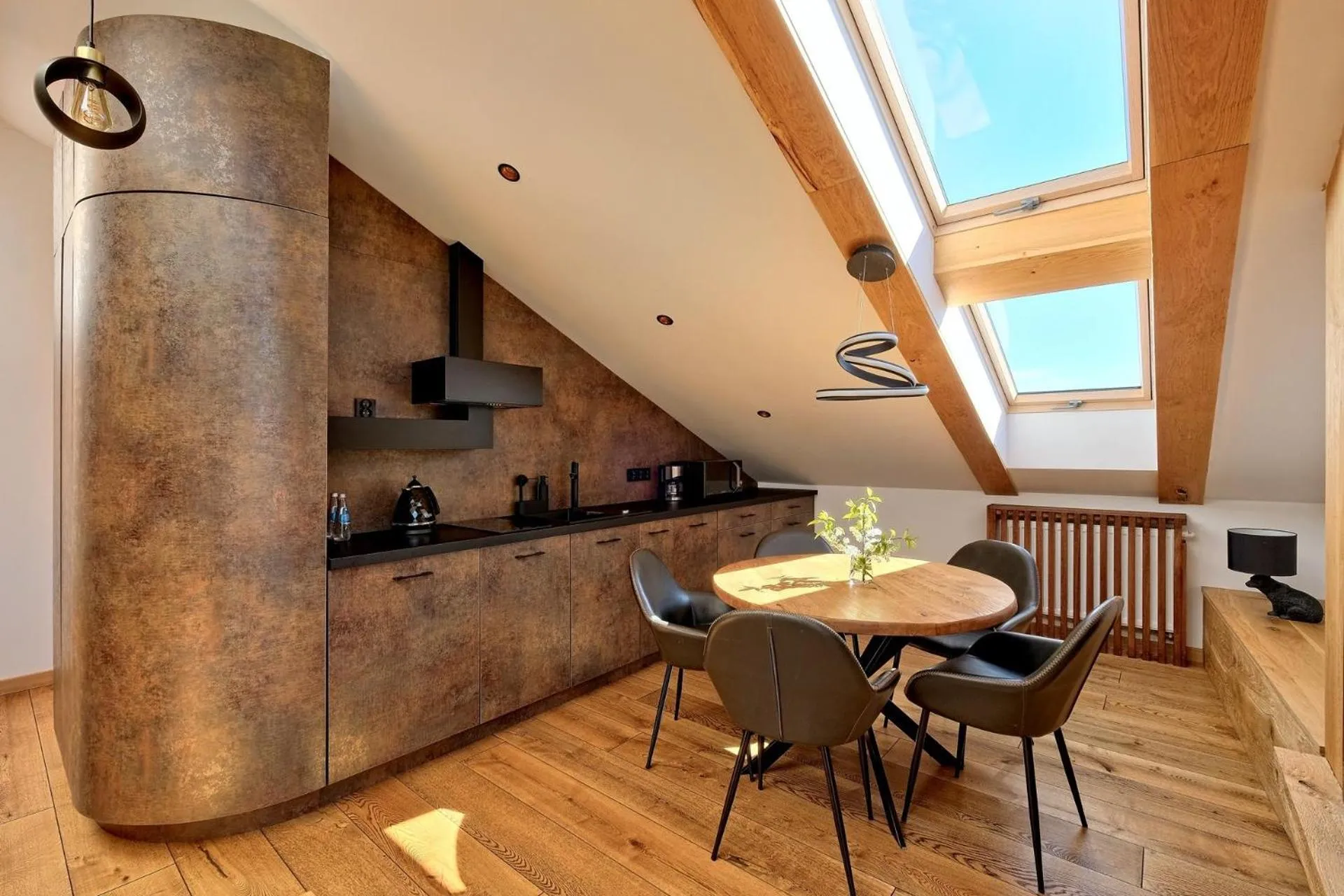 Kitchen or kitchenette in Białka Residence Ski - 50 m do Termy Bania Odkryj-Białke