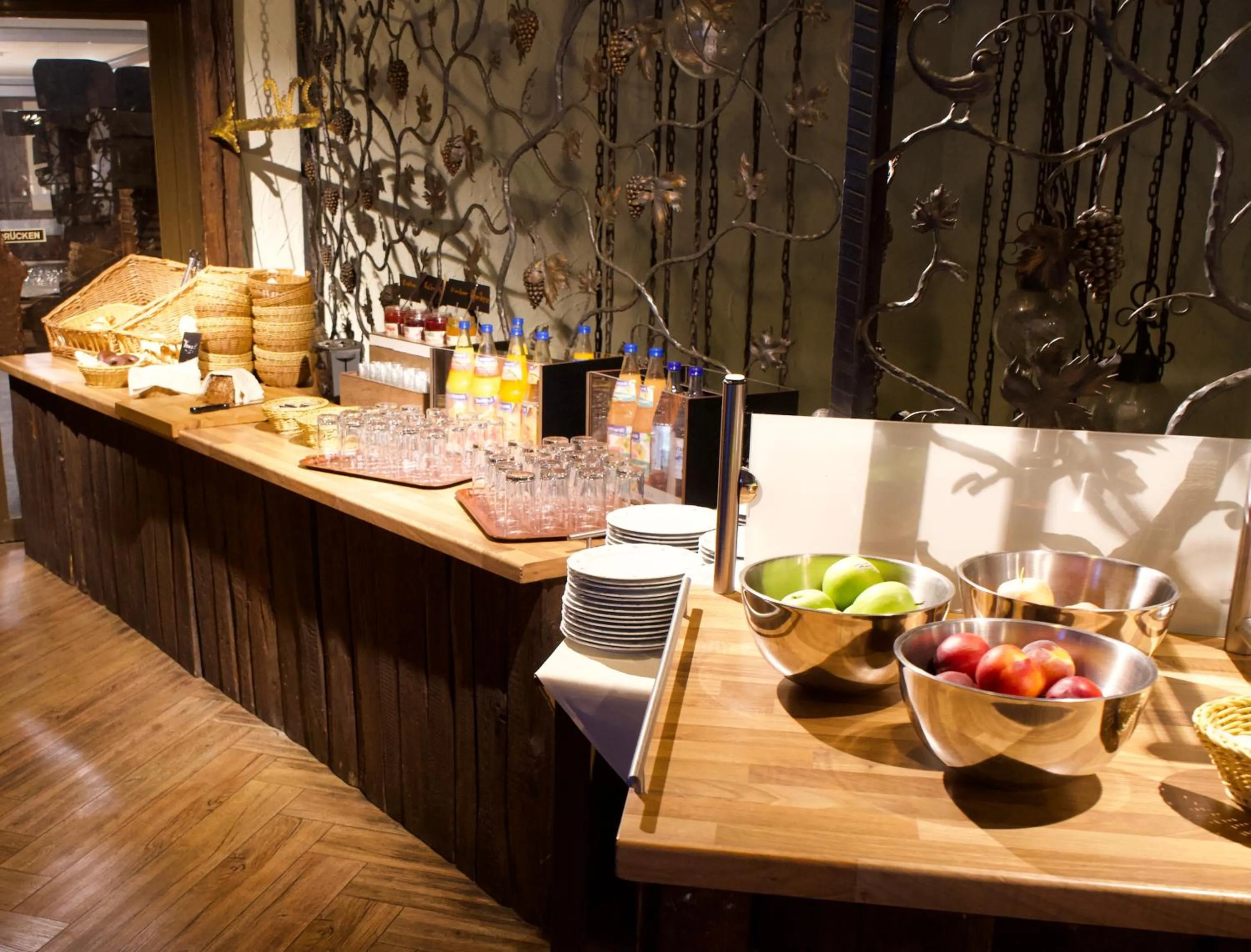 Buffet breakfast in Hotel Central