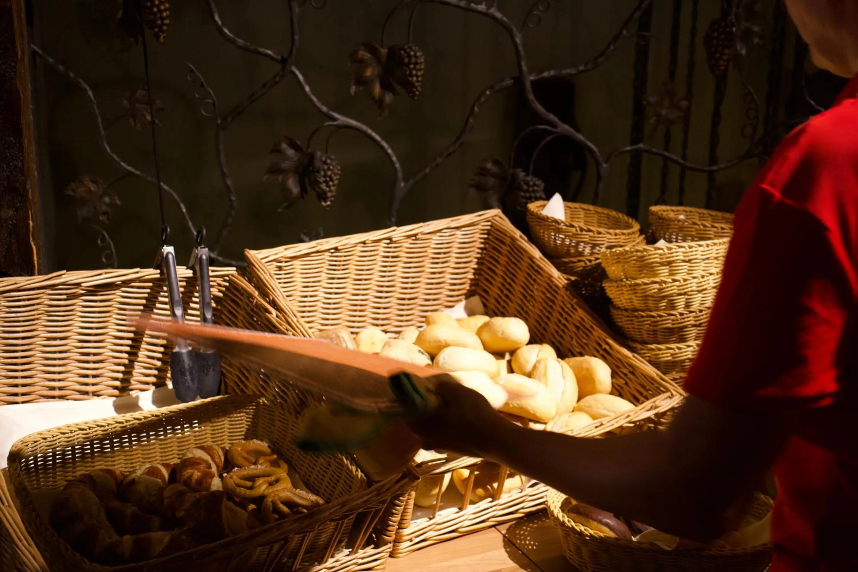 Buffet breakfast in Hotel Central