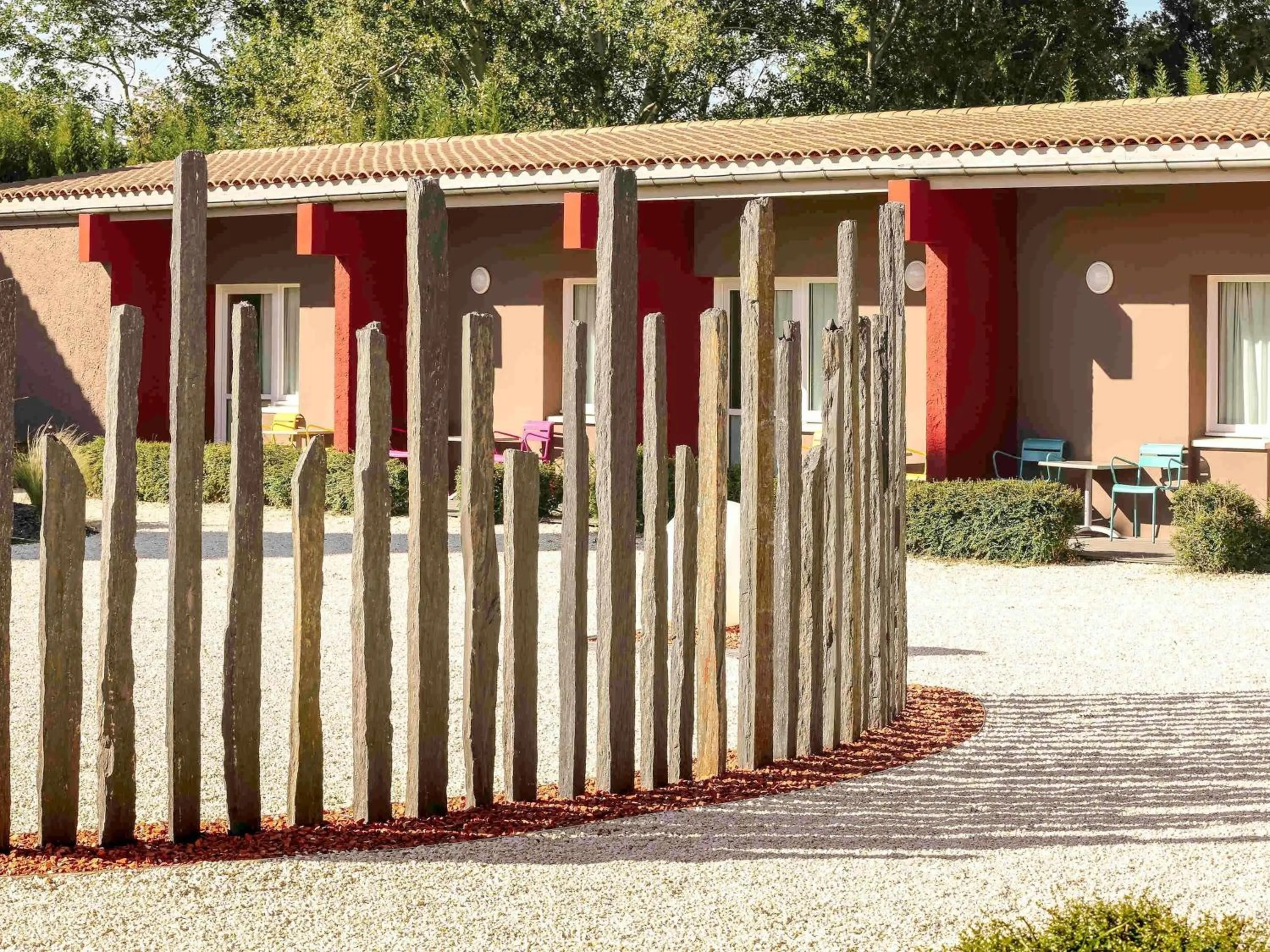Bedroom in ibis Montélimar Nord