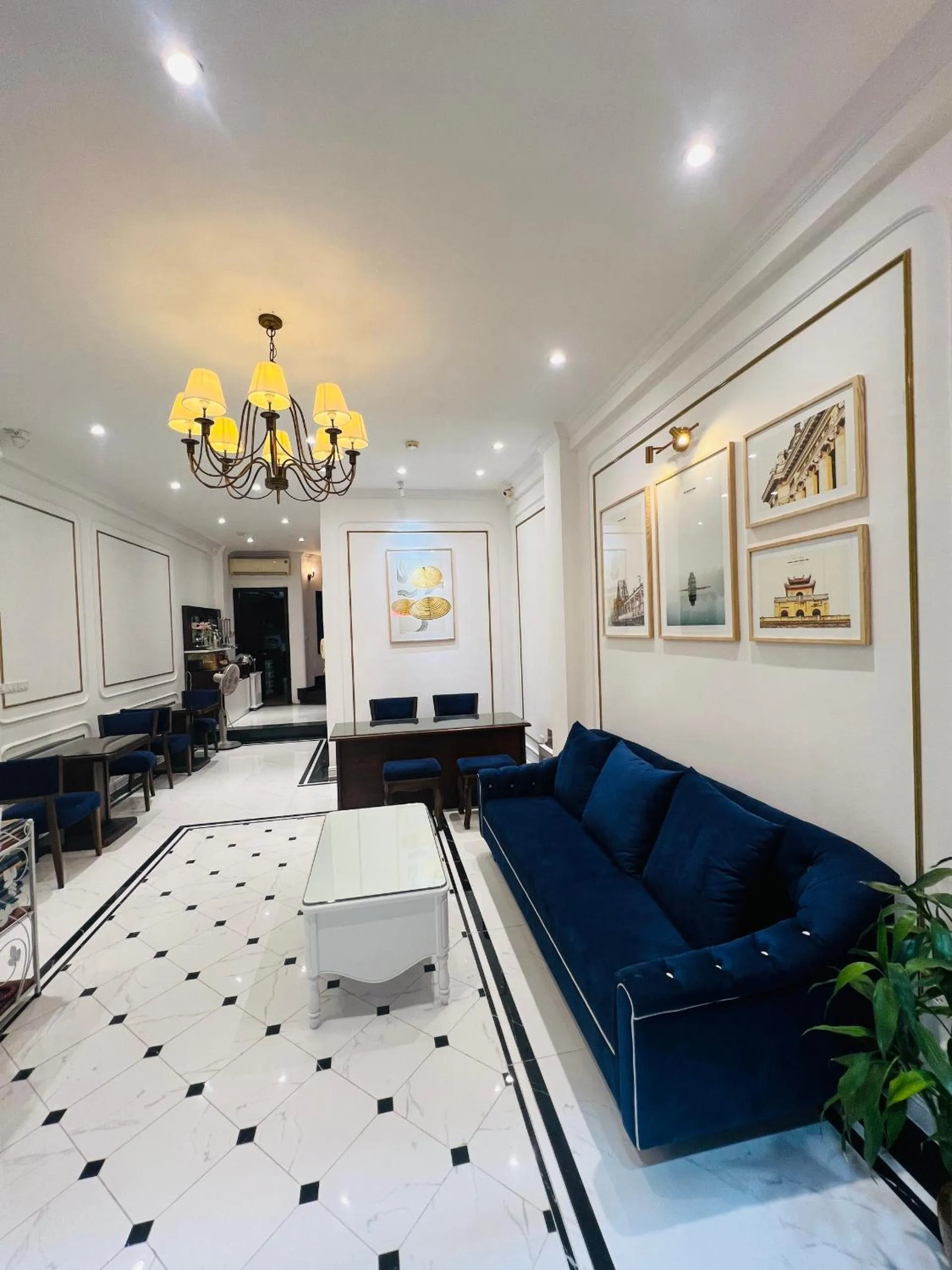 Lobby or reception in Hanoi Golden Moon Hotel & Travel