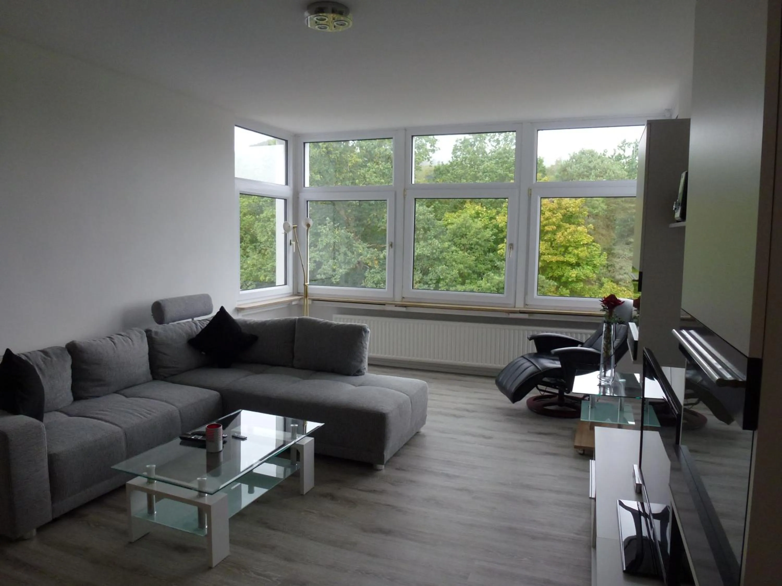 Living room in Hotel Wildunger Hof mit Gemeinschaftsküche