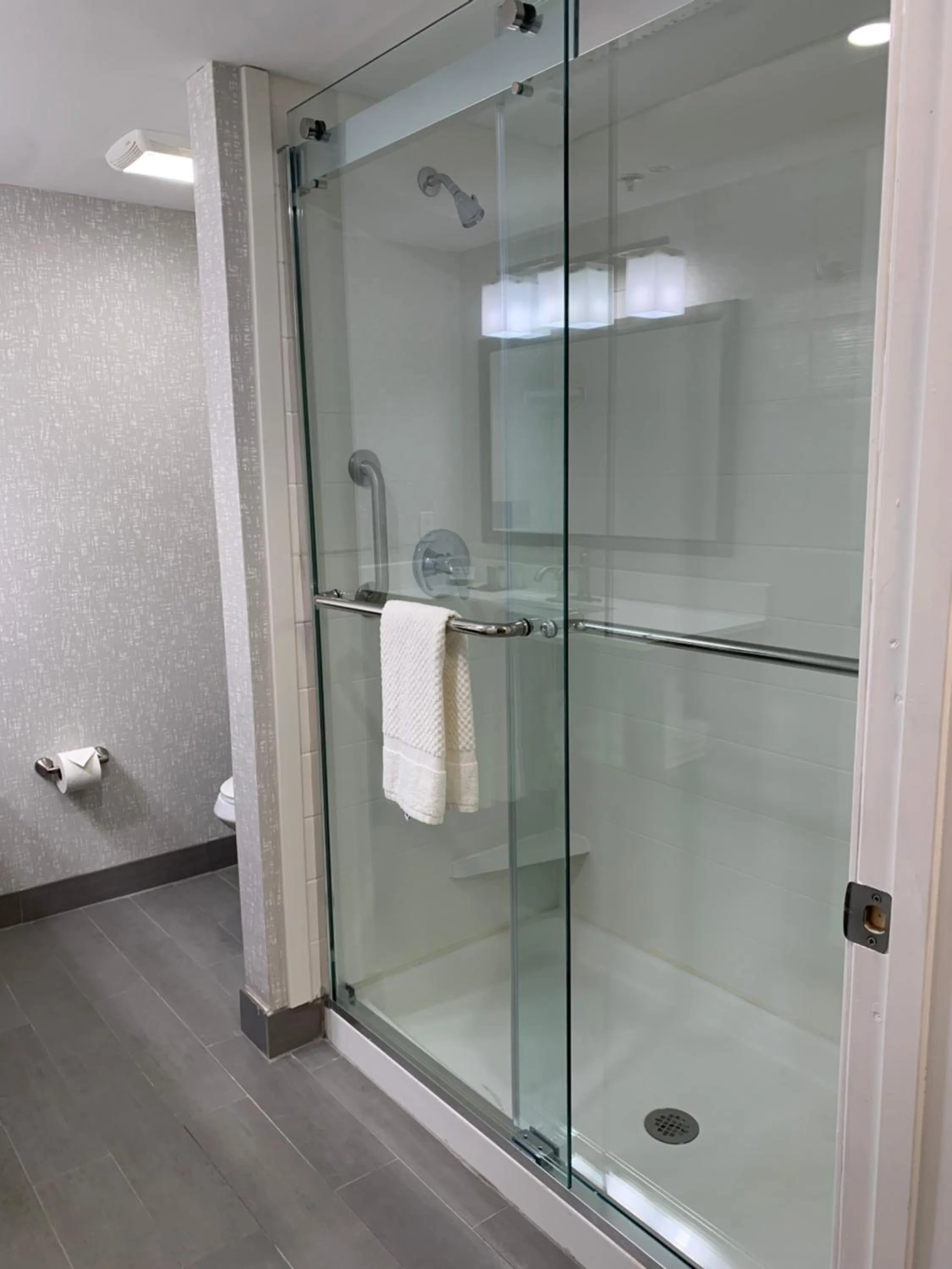 Bathroom in Sleep Inn & Suites California MD