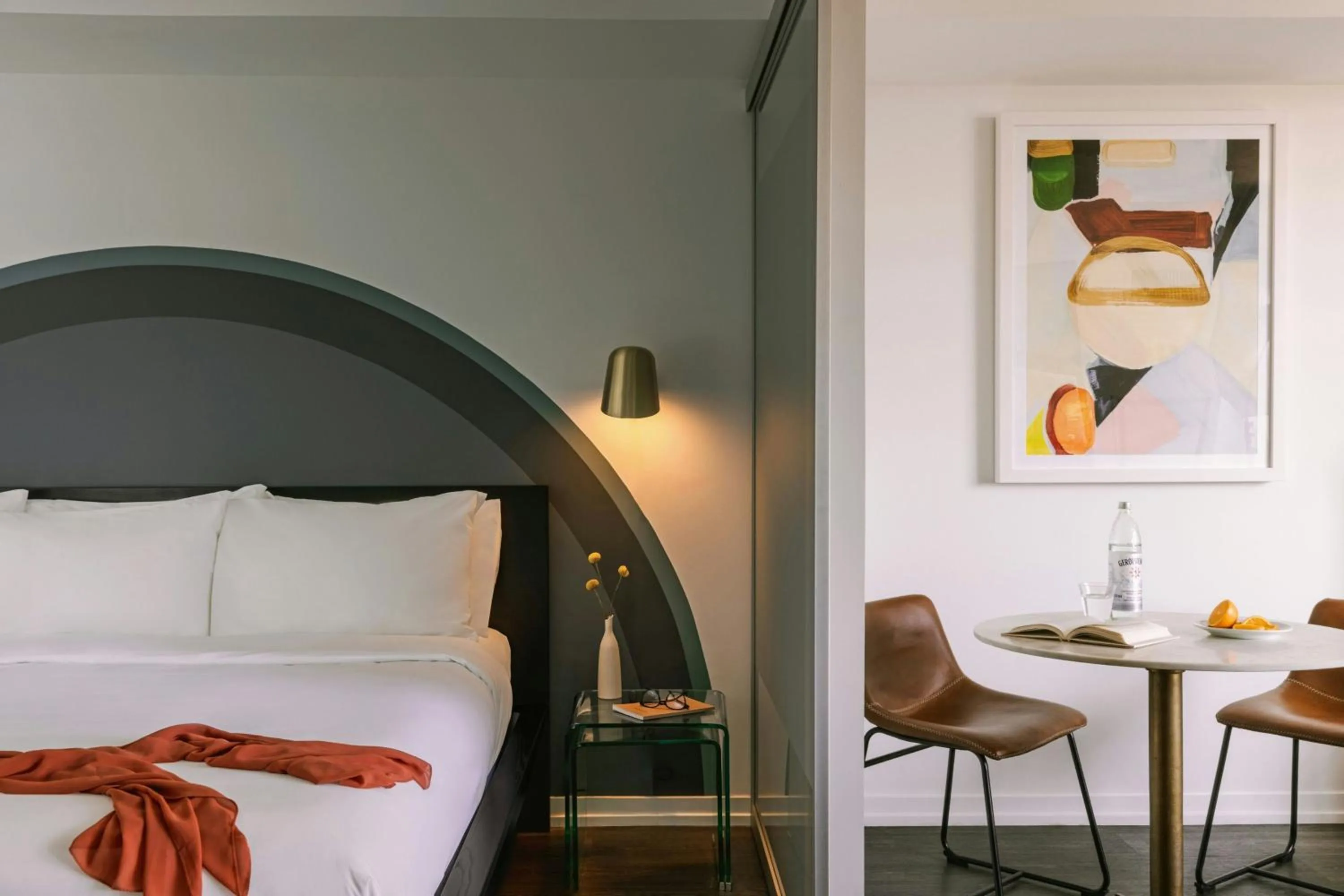 Bedroom, Bed in Sonder by Marriott Bonvoy The Liberty Apartments Liberty Village