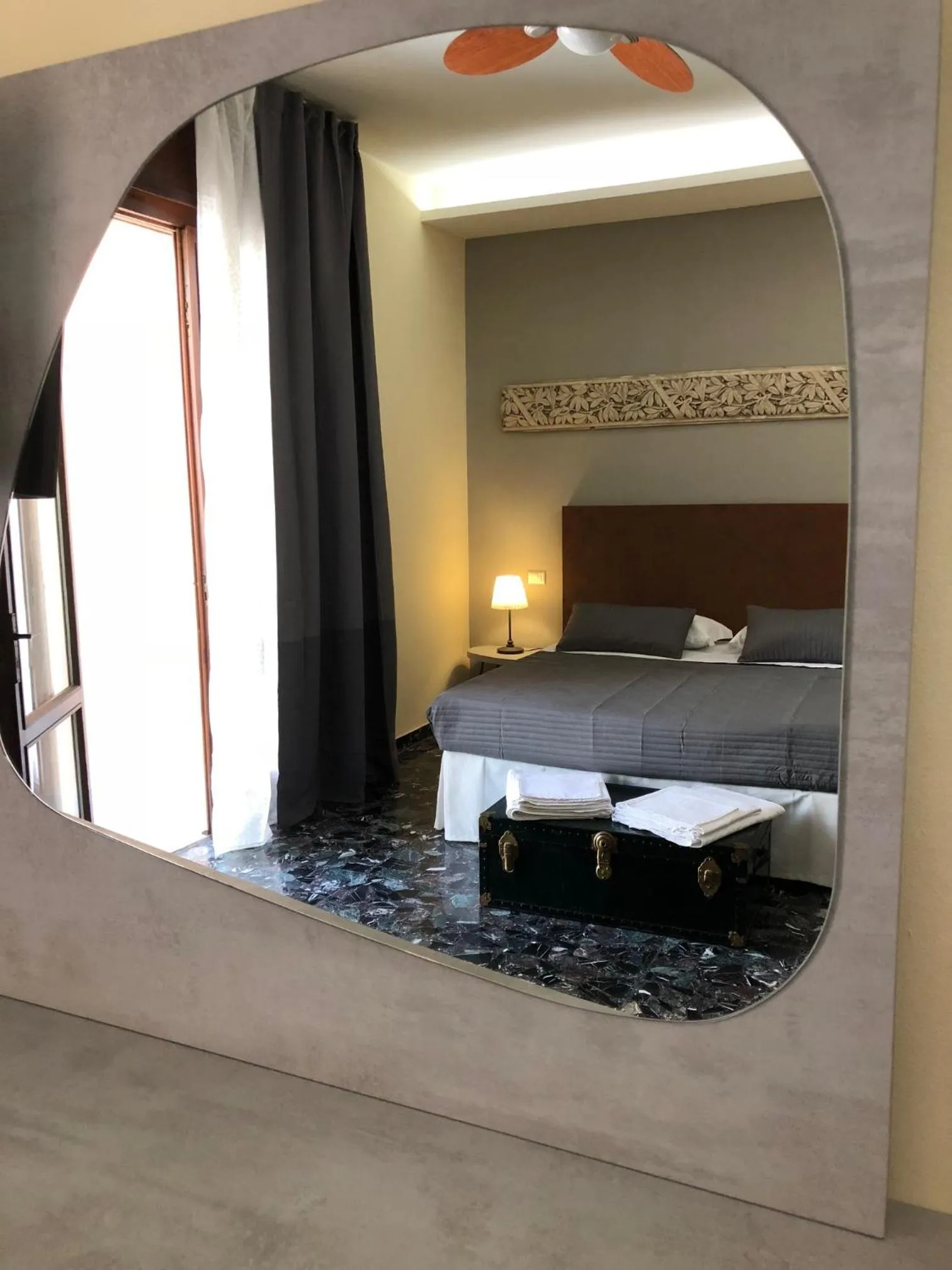 Decorative detail, Bed in Relais B&B Corte Dei Turchi