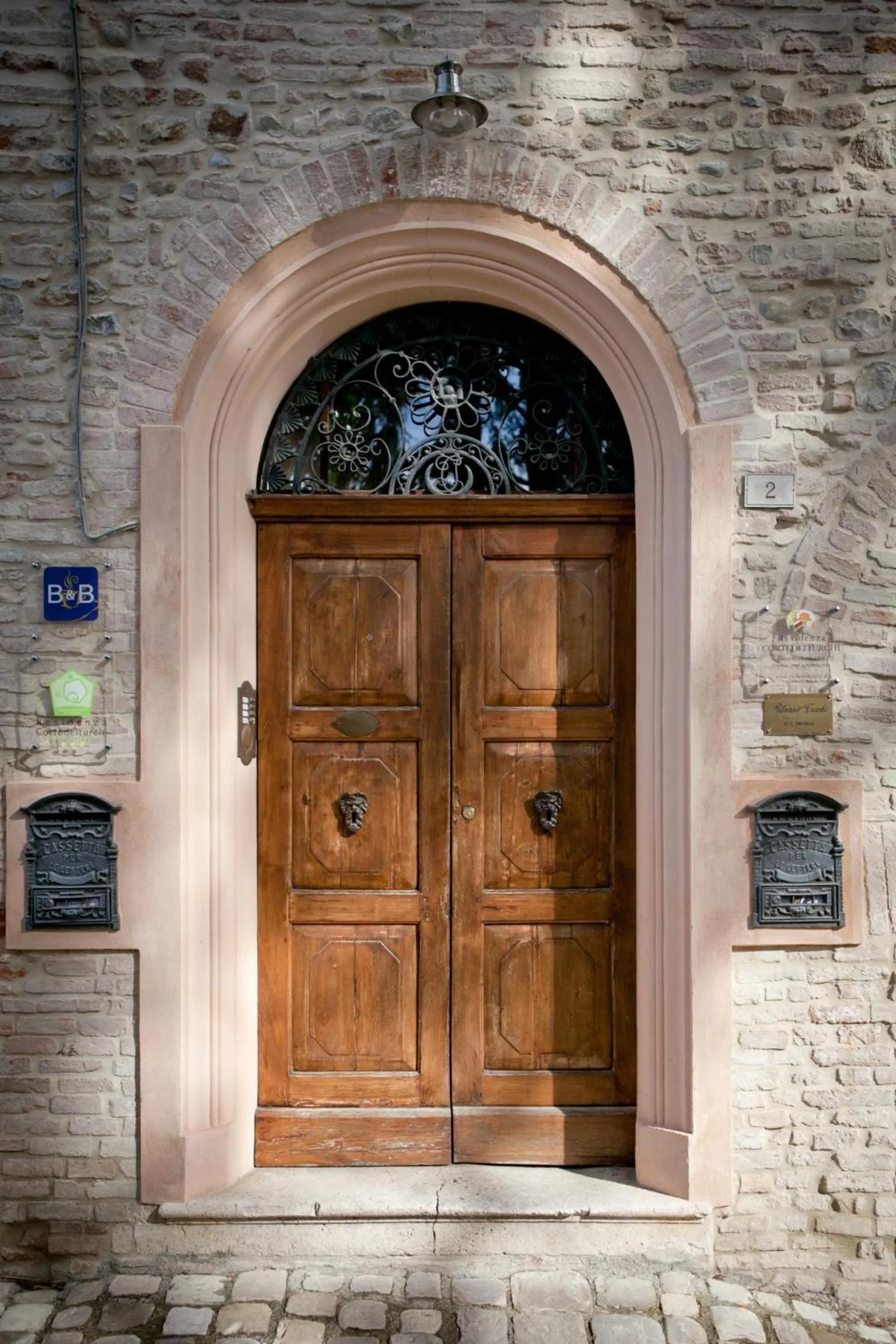 Facade/entrance in Relais B&B Corte Dei Turchi