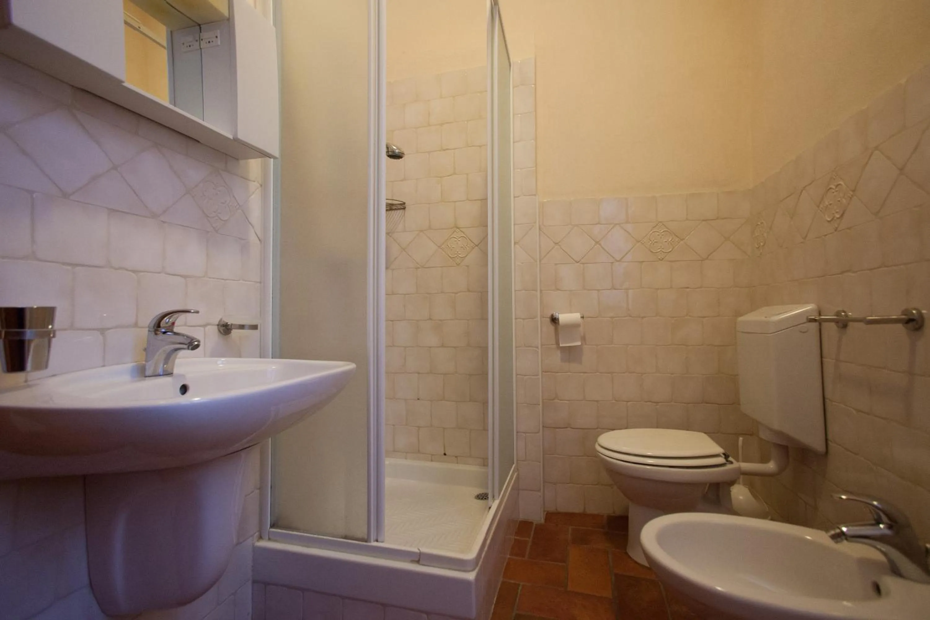 Shower in Relais B&B Corte Dei Turchi