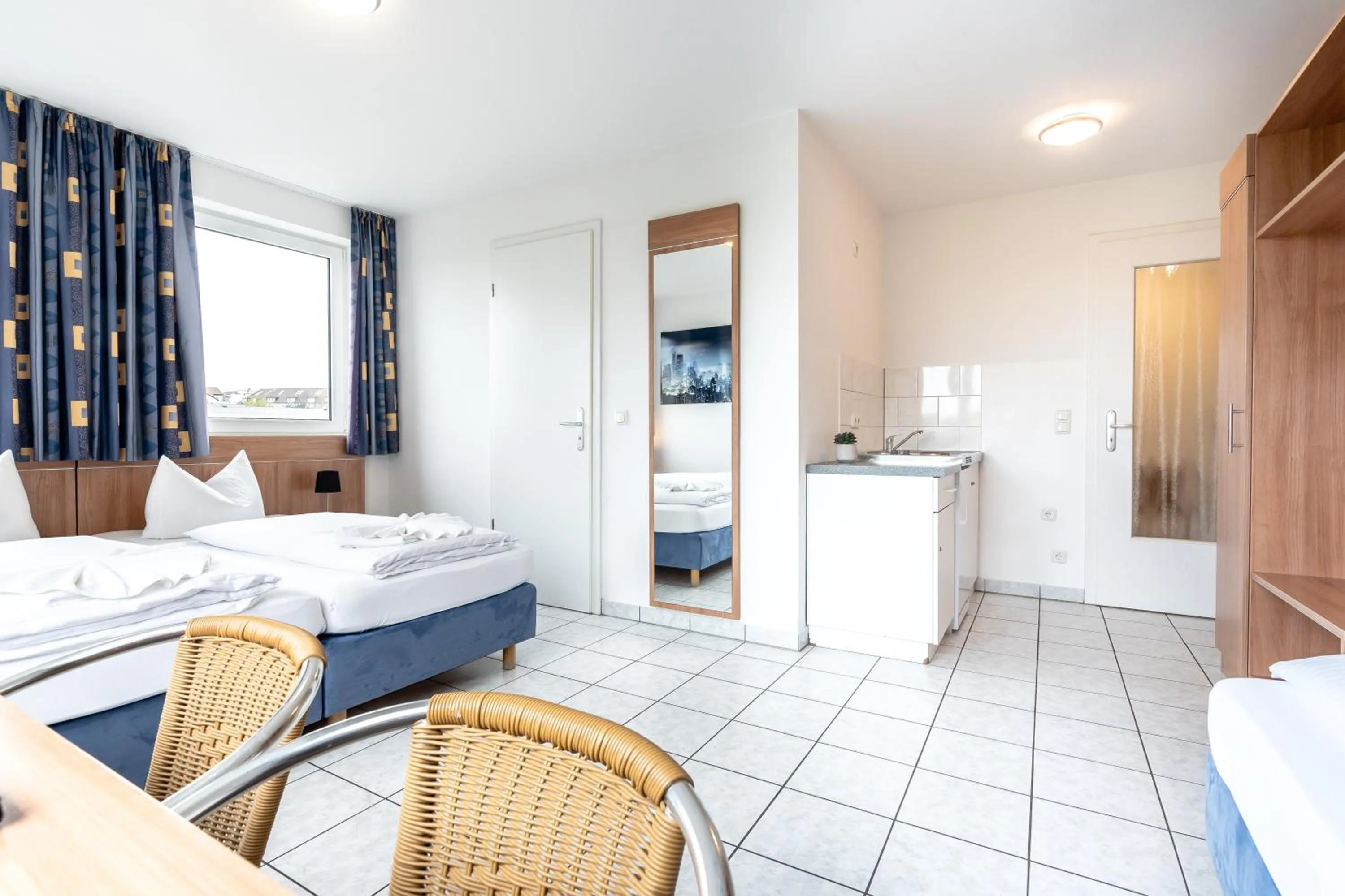 Photo of the whole room, Bed in Hotel Fresh INN